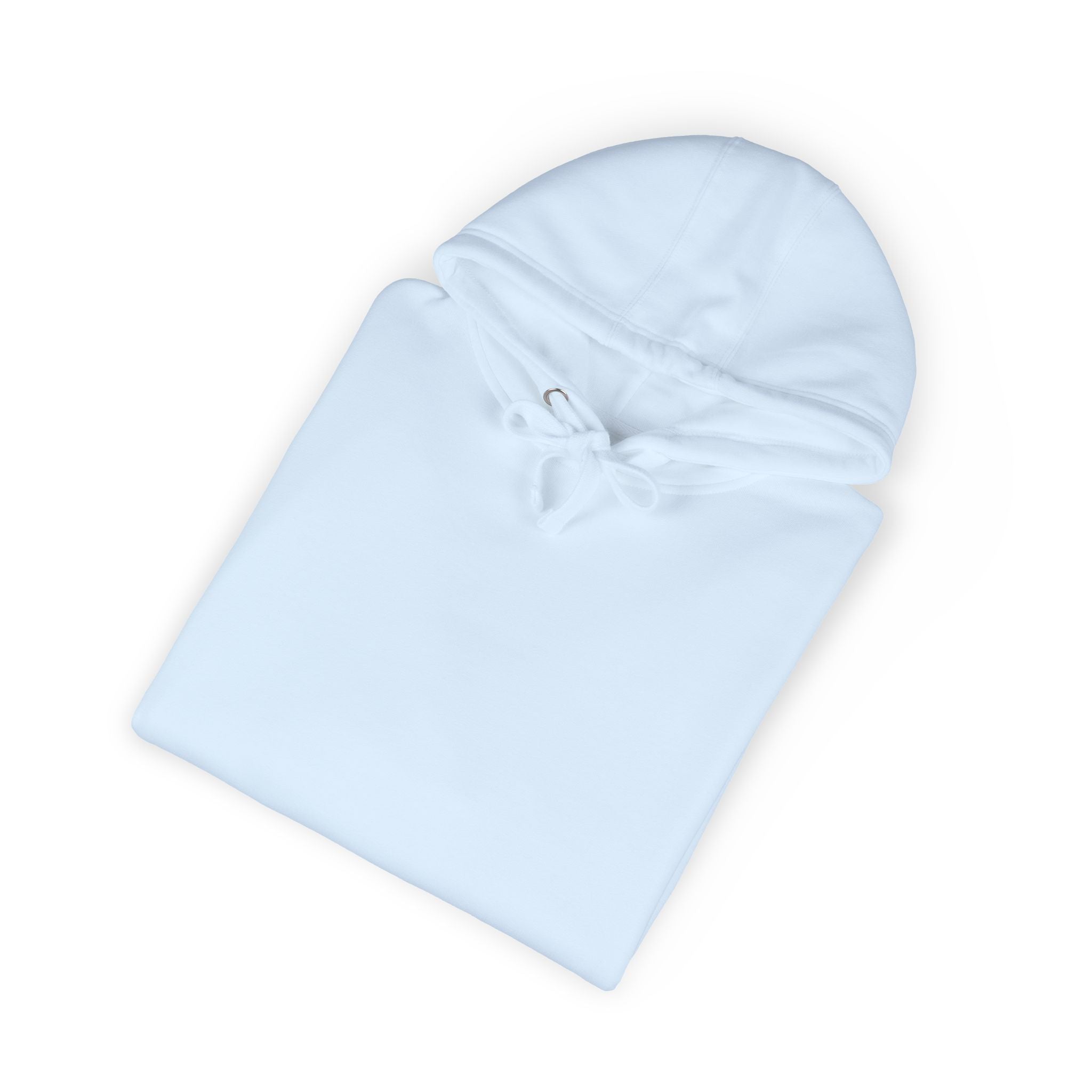 White Fleece Hoodie – Minimal Classic Pullover Hooded Sweatshirt