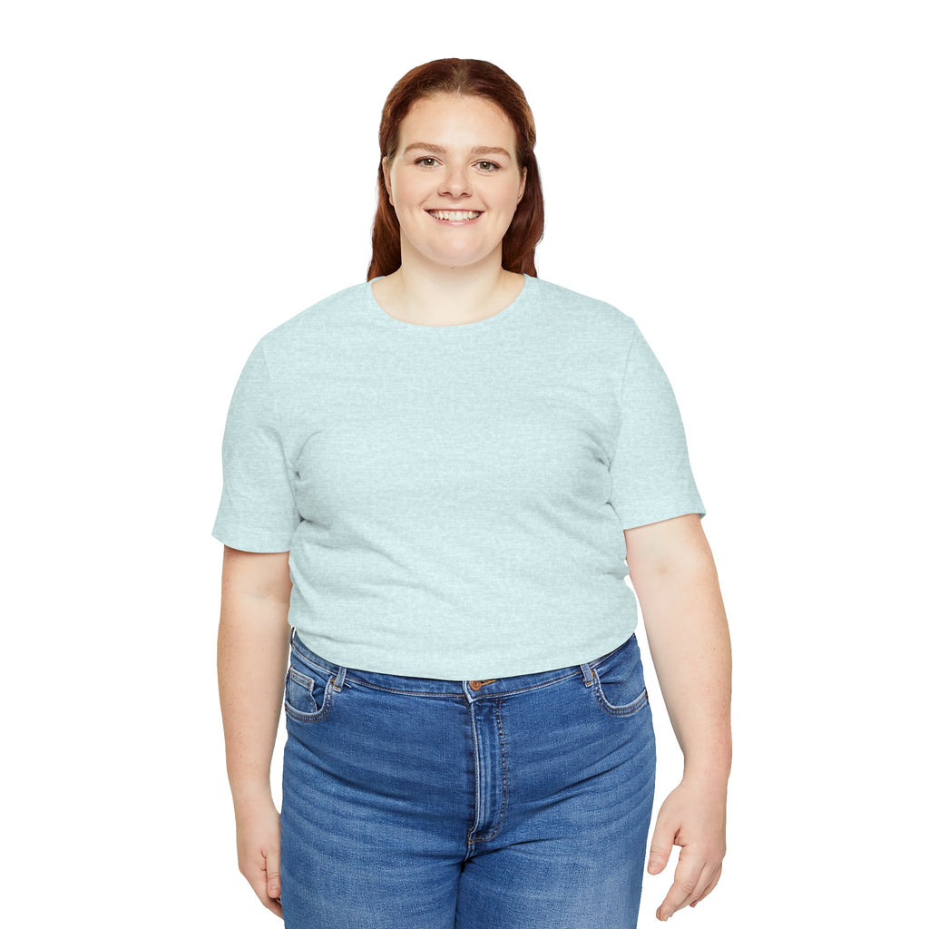 White Short Sleeve Tee — Minimal Classic Crewneck T-Shirt