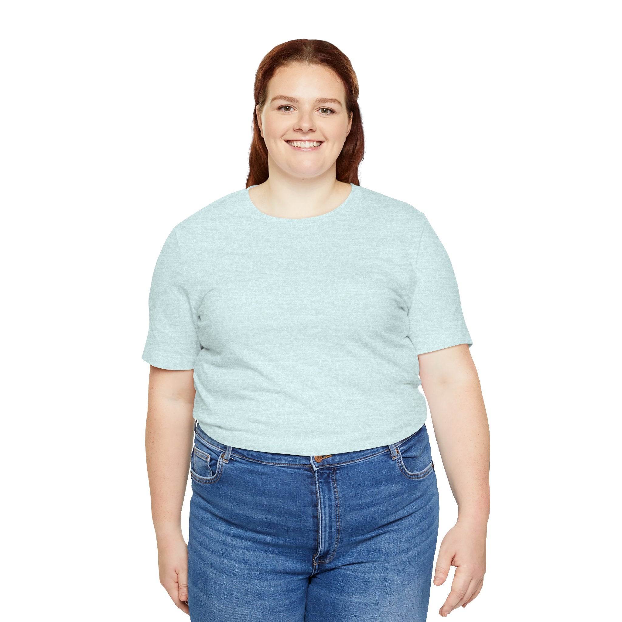 White Short Sleeve Tee — Minimal Classic Crewneck T-Shirt