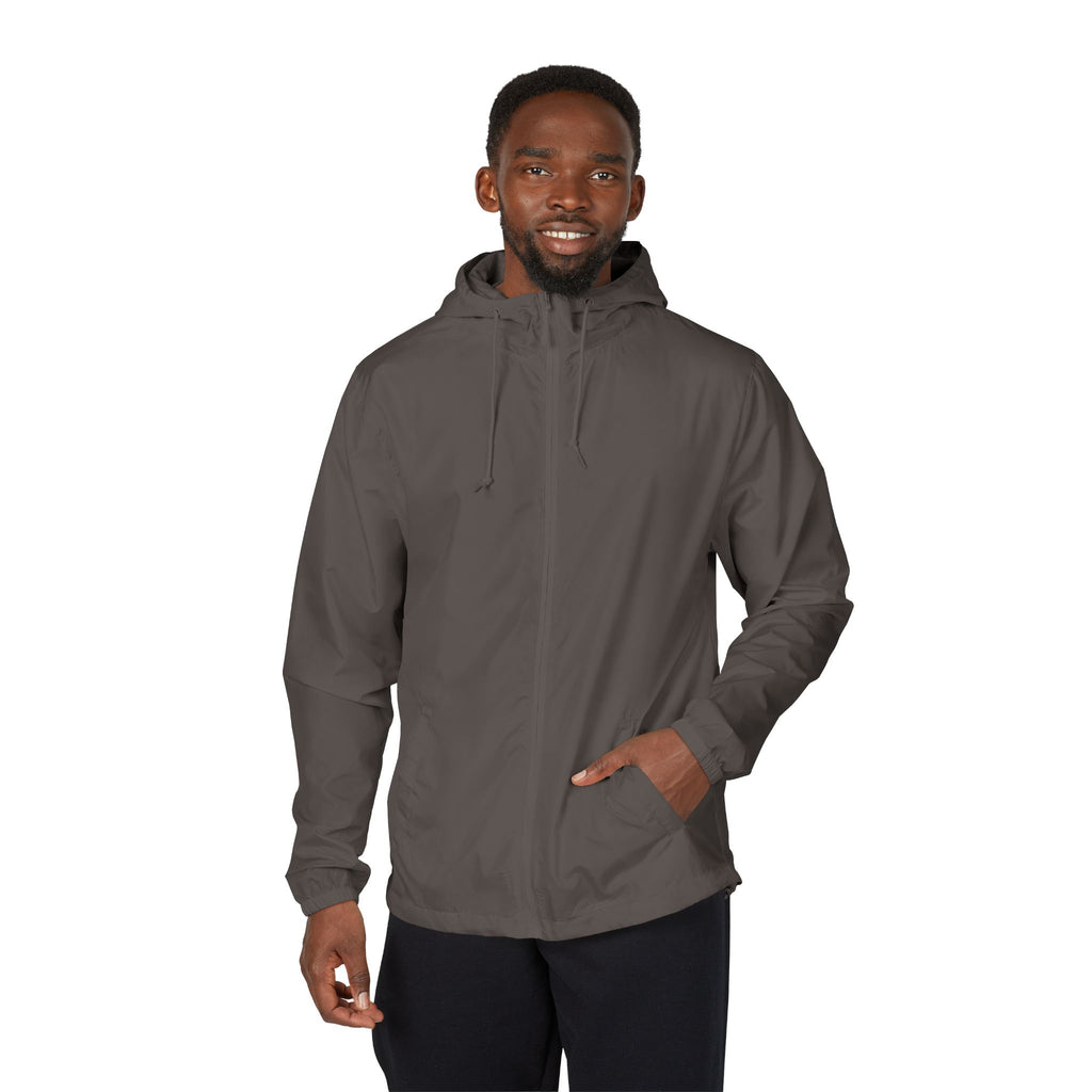 White Camo Windbreaker Jacket