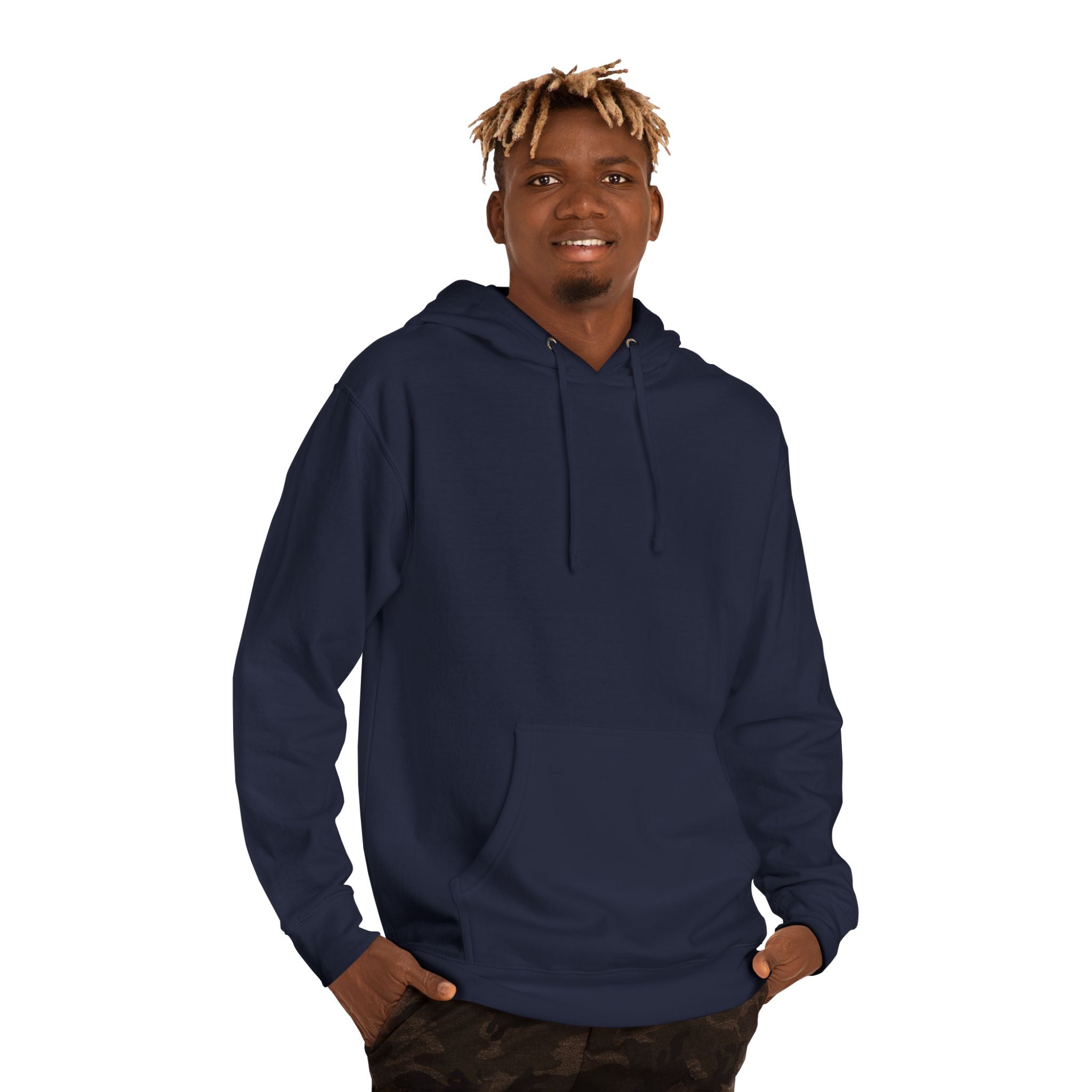 Classic Comfort Hoodie — Plain White Pullover Sweatshirt