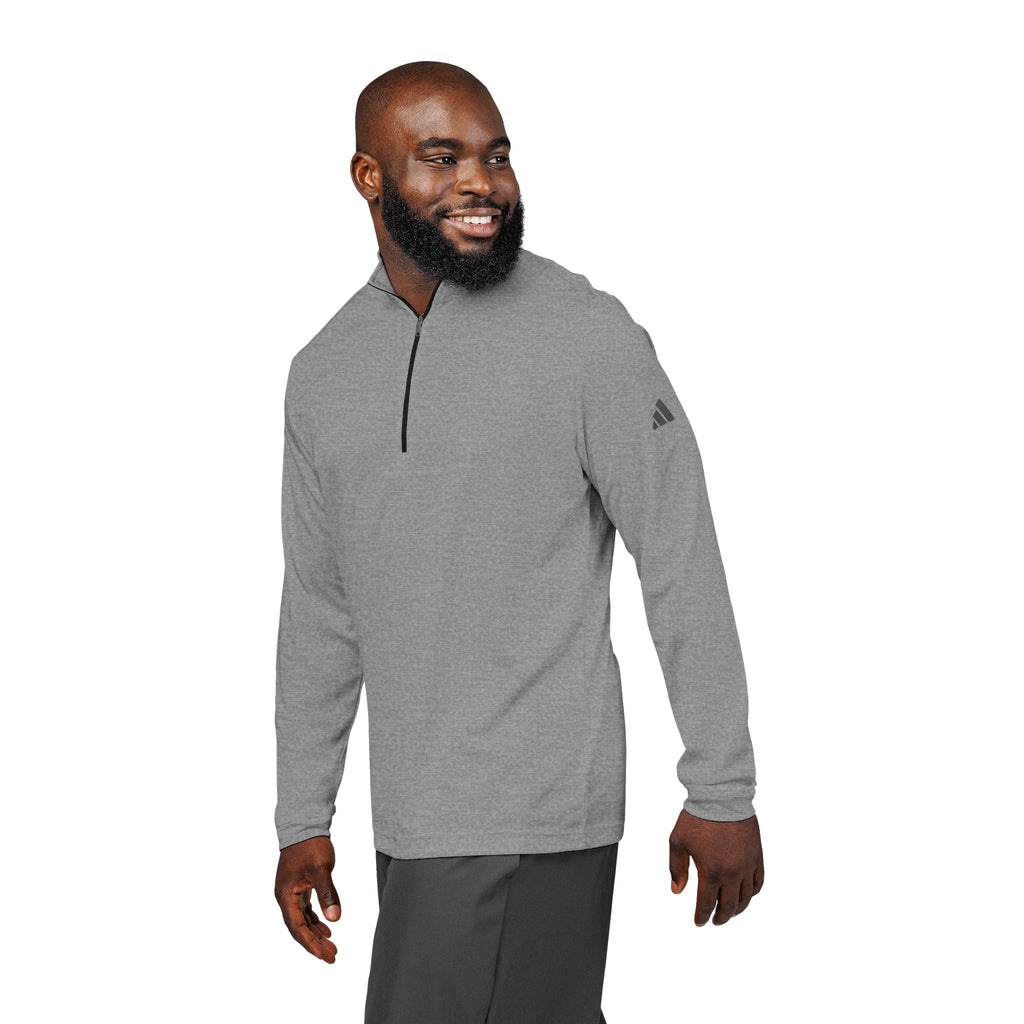 Adidas Quarter-Zip Pullover – Embroidered Performance Top