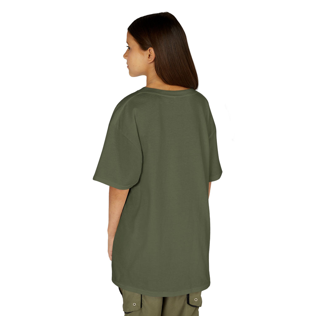 Kids T-Shirt — Plain White Heavy Cotton Tee for Boys & Girls