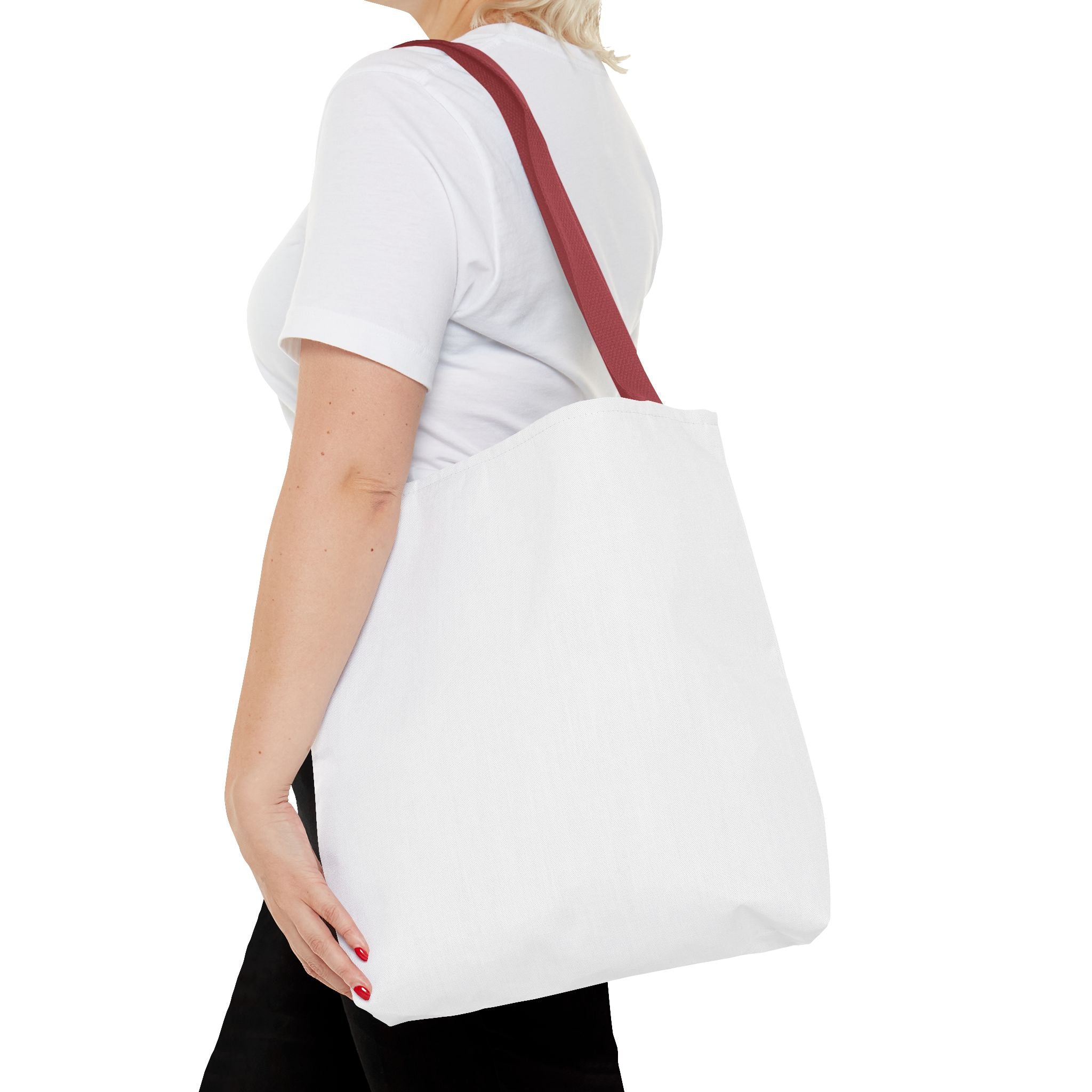 Blank White Tote Bag - Custom All-Over Print Canvas Tote