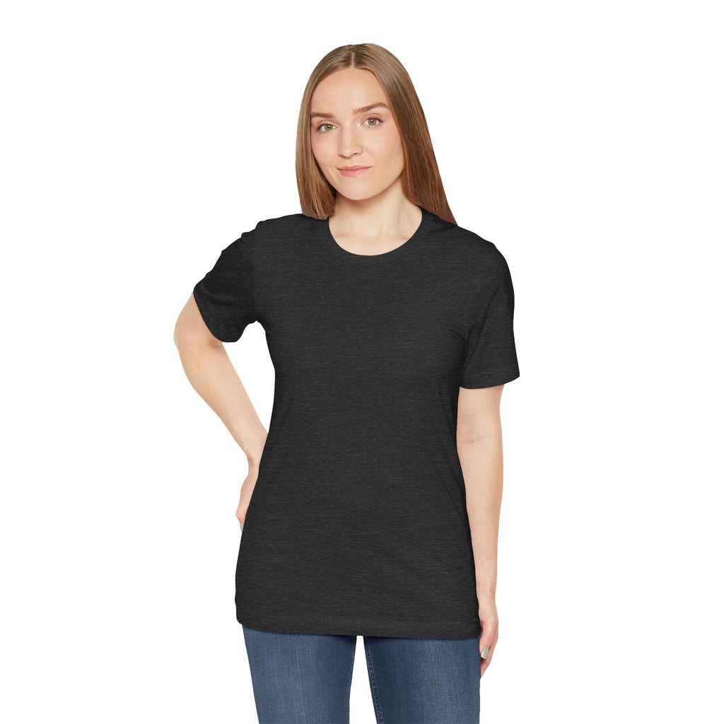 White Short Sleeve Tee — Minimal Classic Crewneck T-Shirt