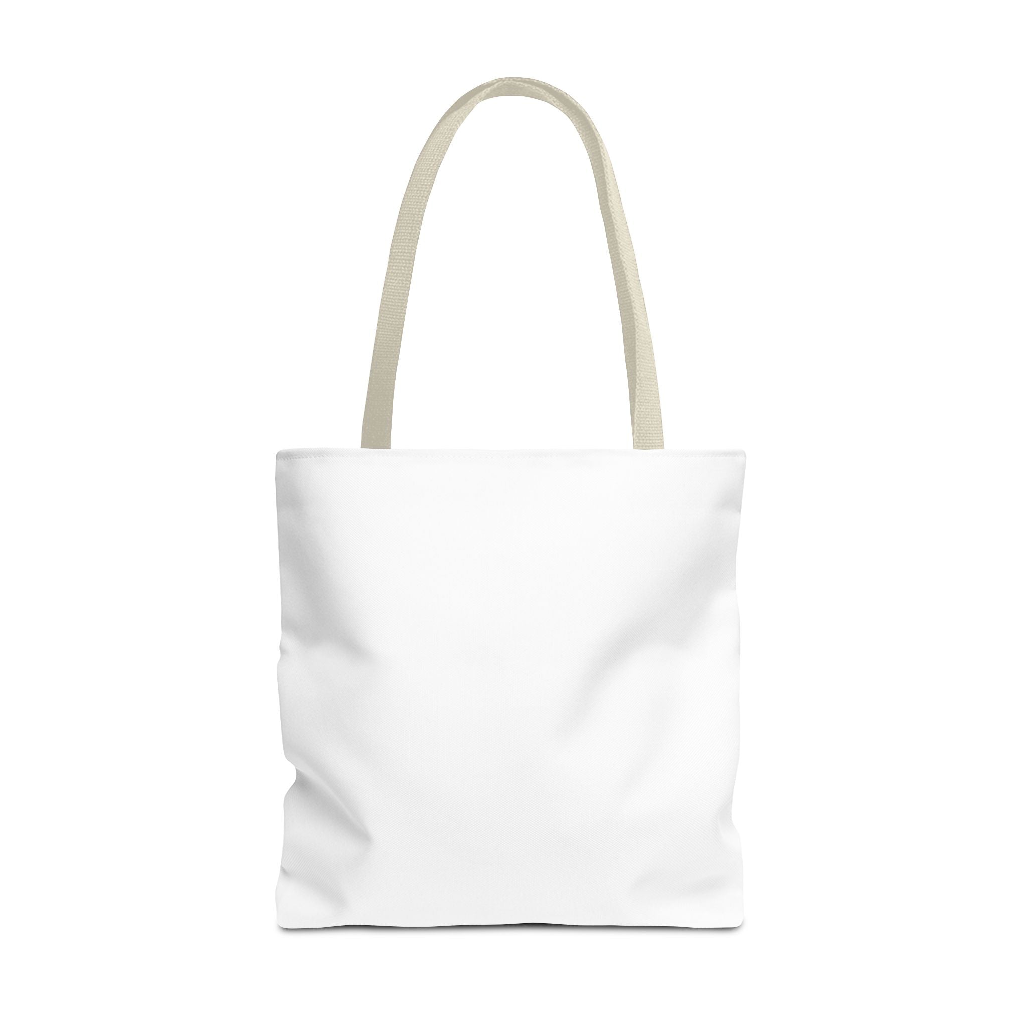 Custom All-Over Print Tote Bag — Blank White Canvas Shoulder Tote