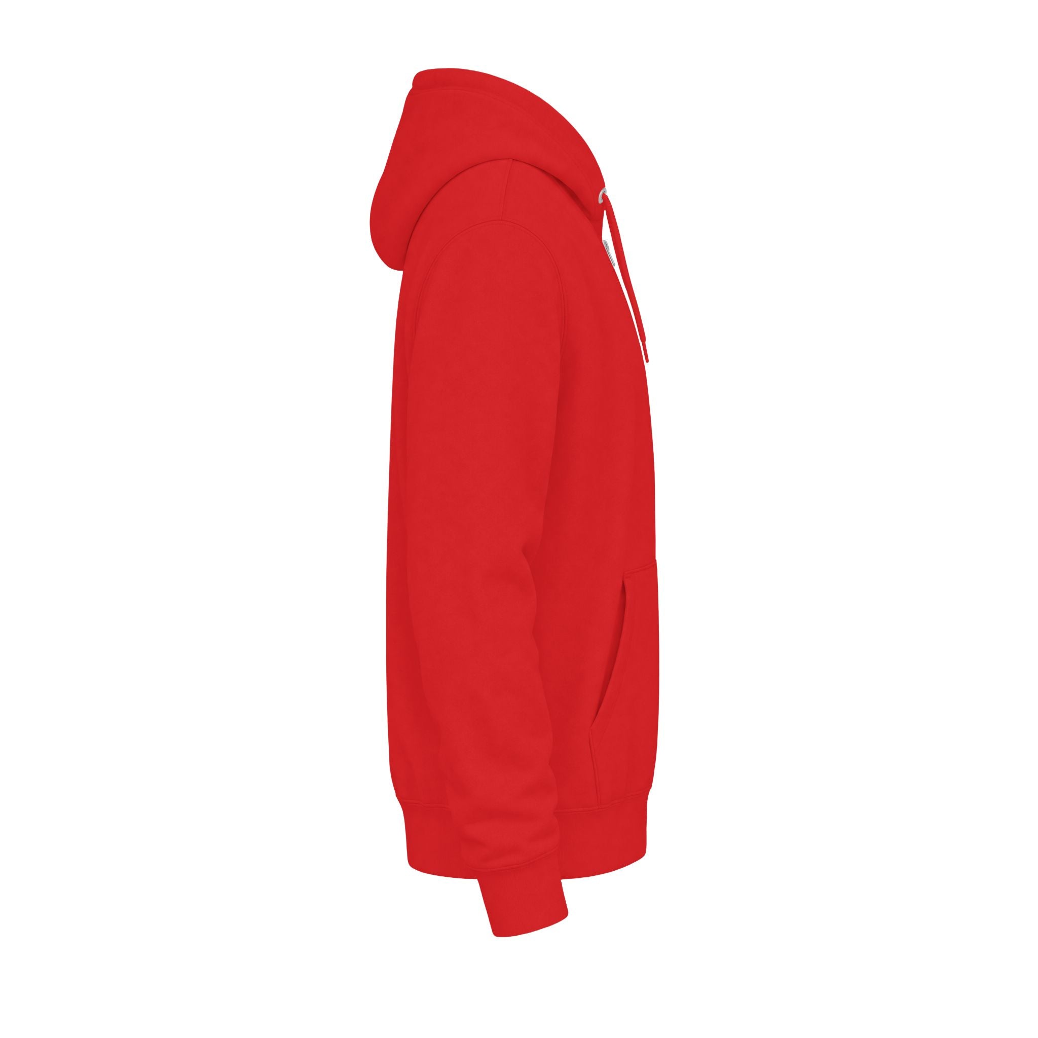Classic White Zip Hoodie - Plain Full-Zip Hooded Sweatshirt