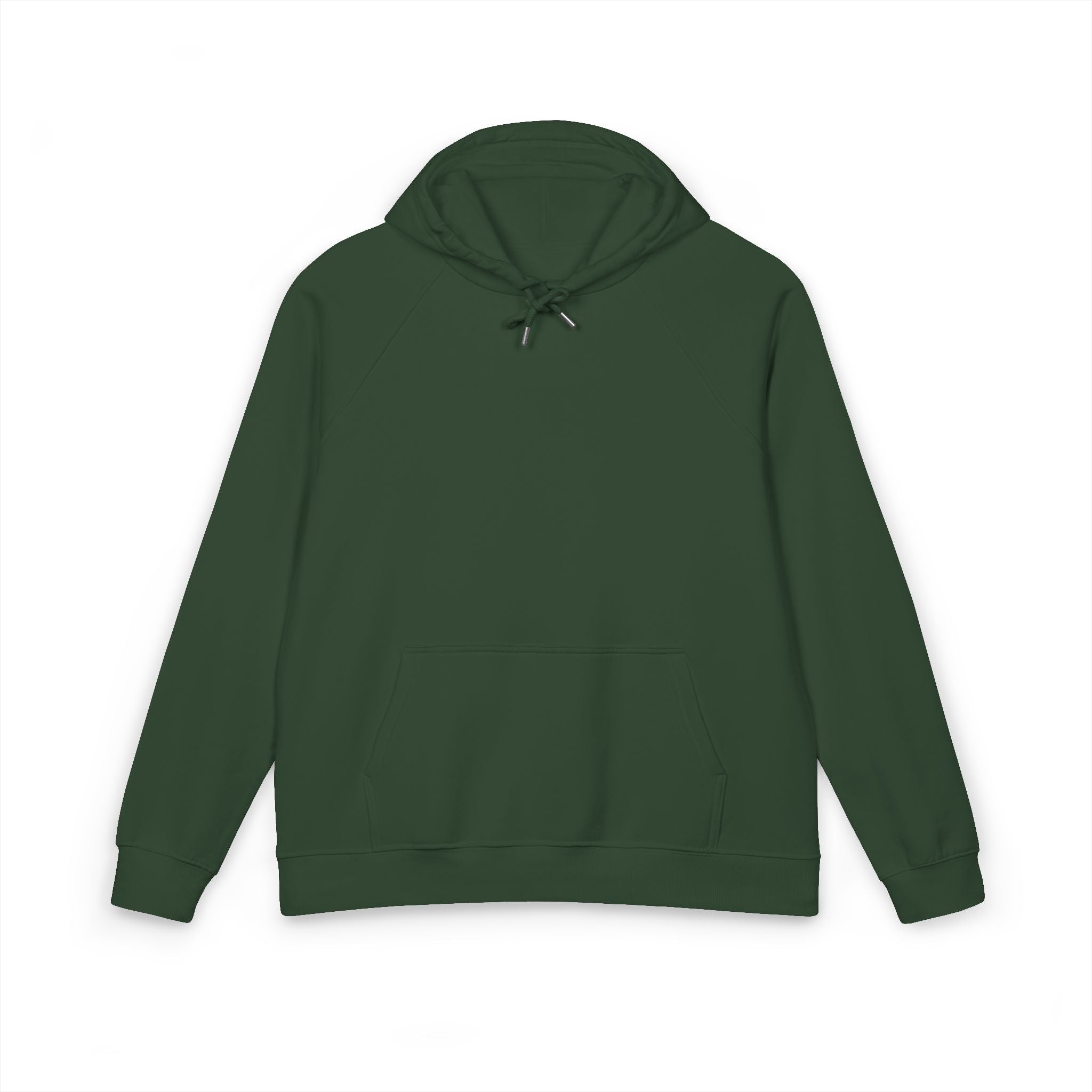 Eco Raglan Hoodie — Embroidered Sustainable Pullover