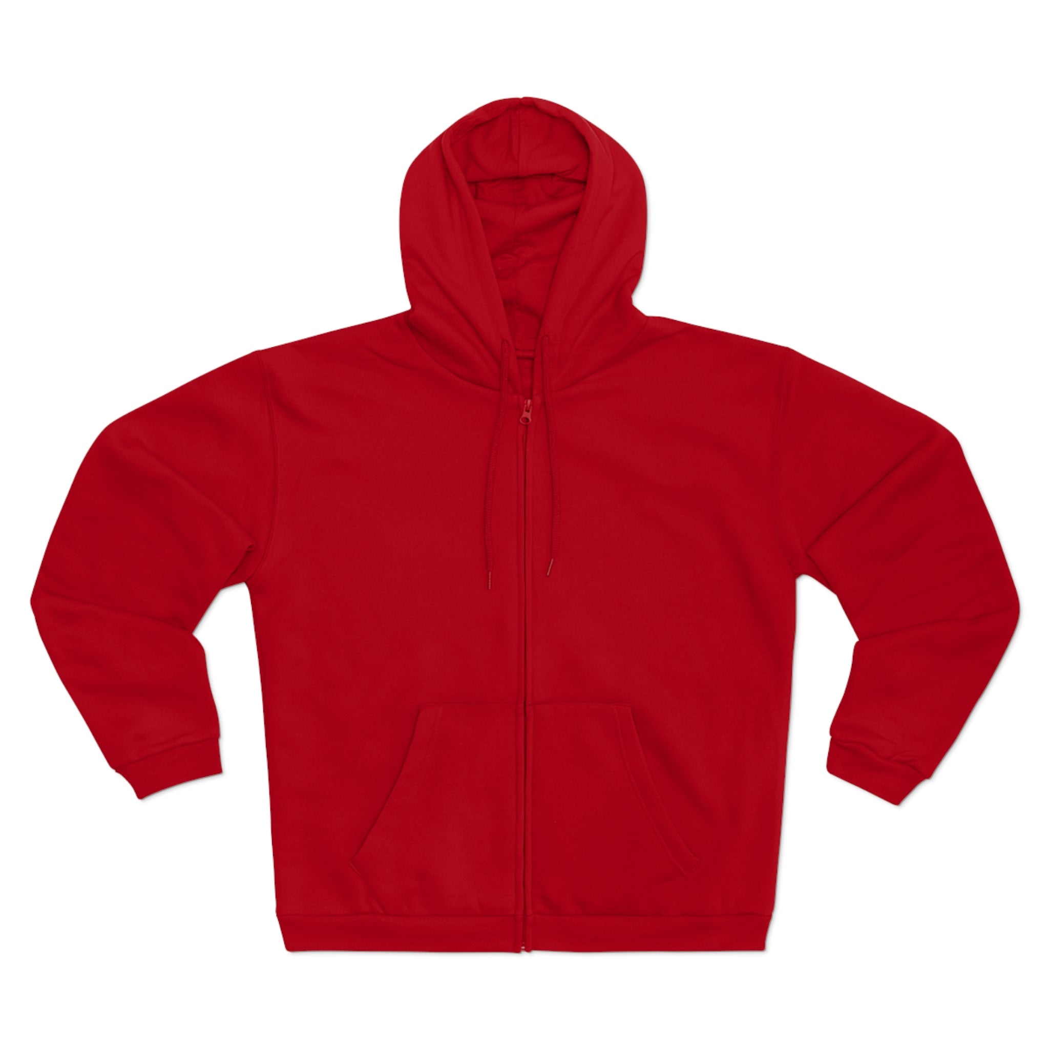 Zip Hoodie — Classic Navy Full‑Zip Hooded Sweatshirt