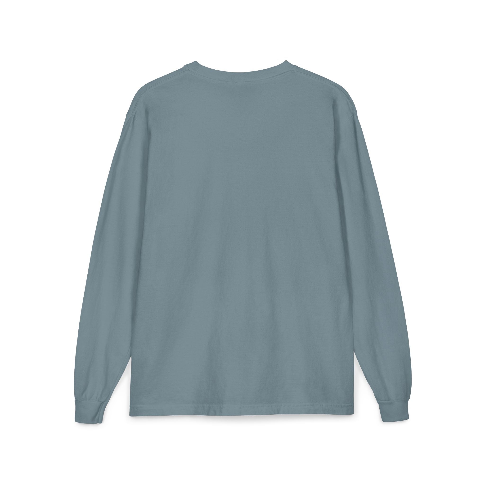 Long Sleeve Pocket Tee — Classic White Cotton Shirt