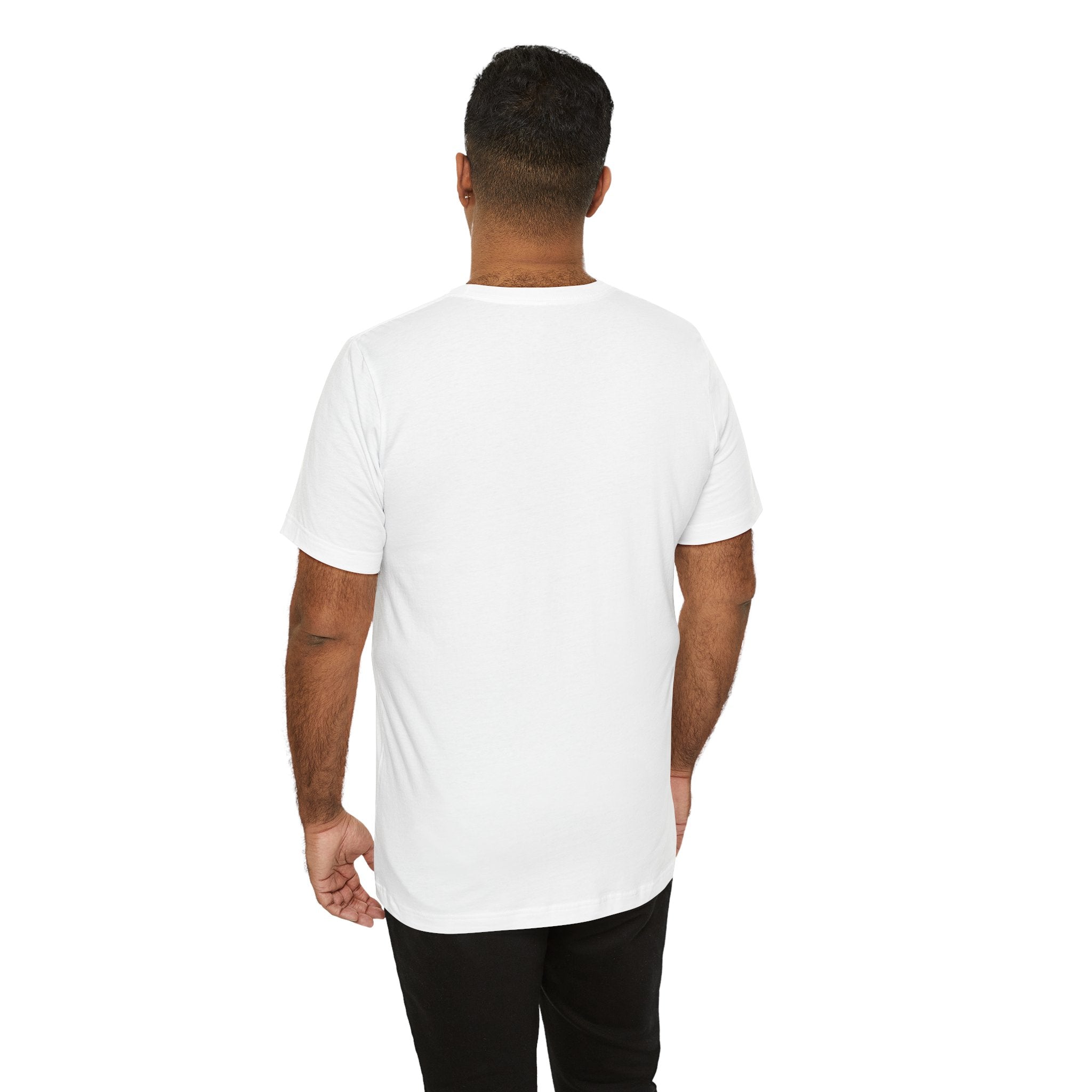 Classic White Tee — Unisex Jersey Short Sleeve T-Shirt