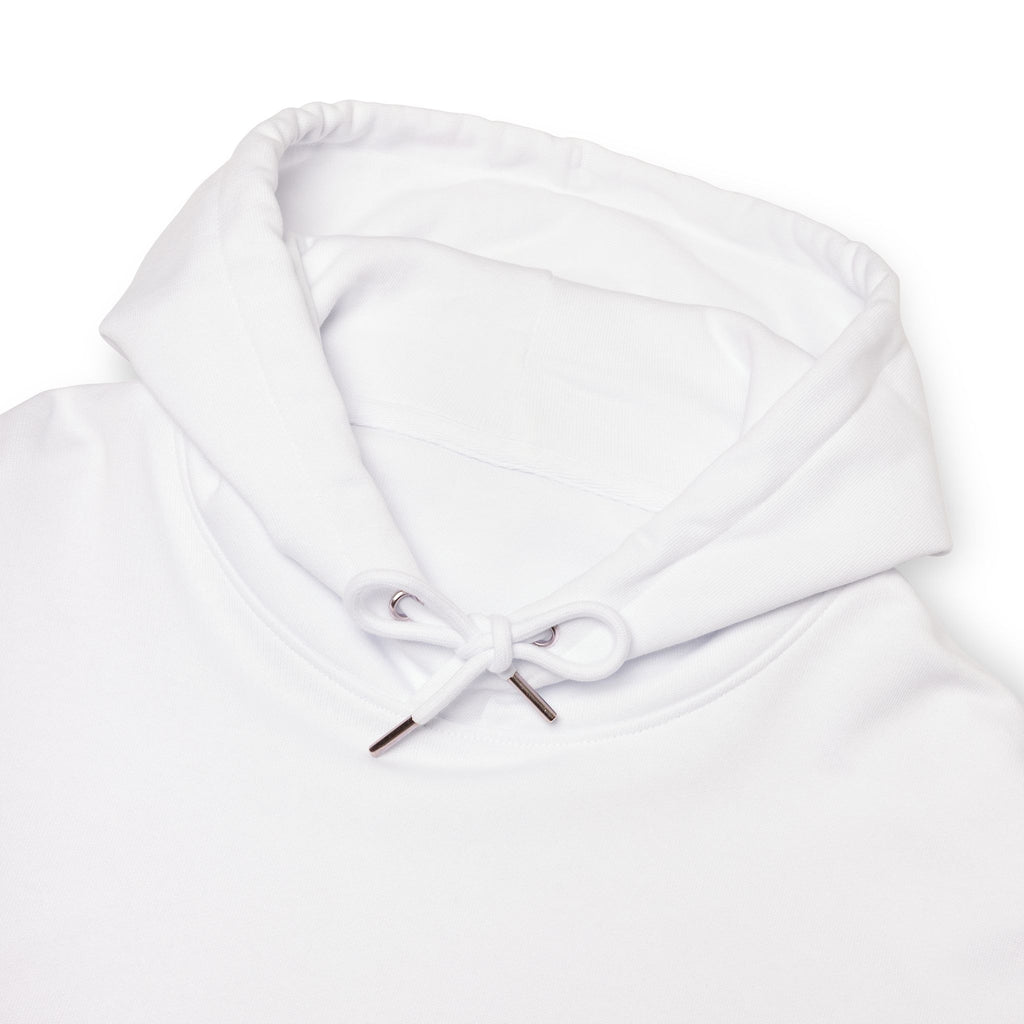 Classic White Hoodie – Lightweight Everyday Pullover