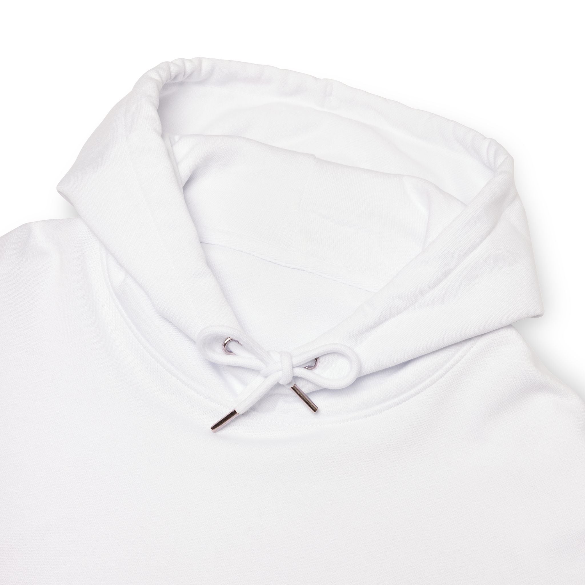 Classic White Hoodie – Lightweight Everyday Pullover