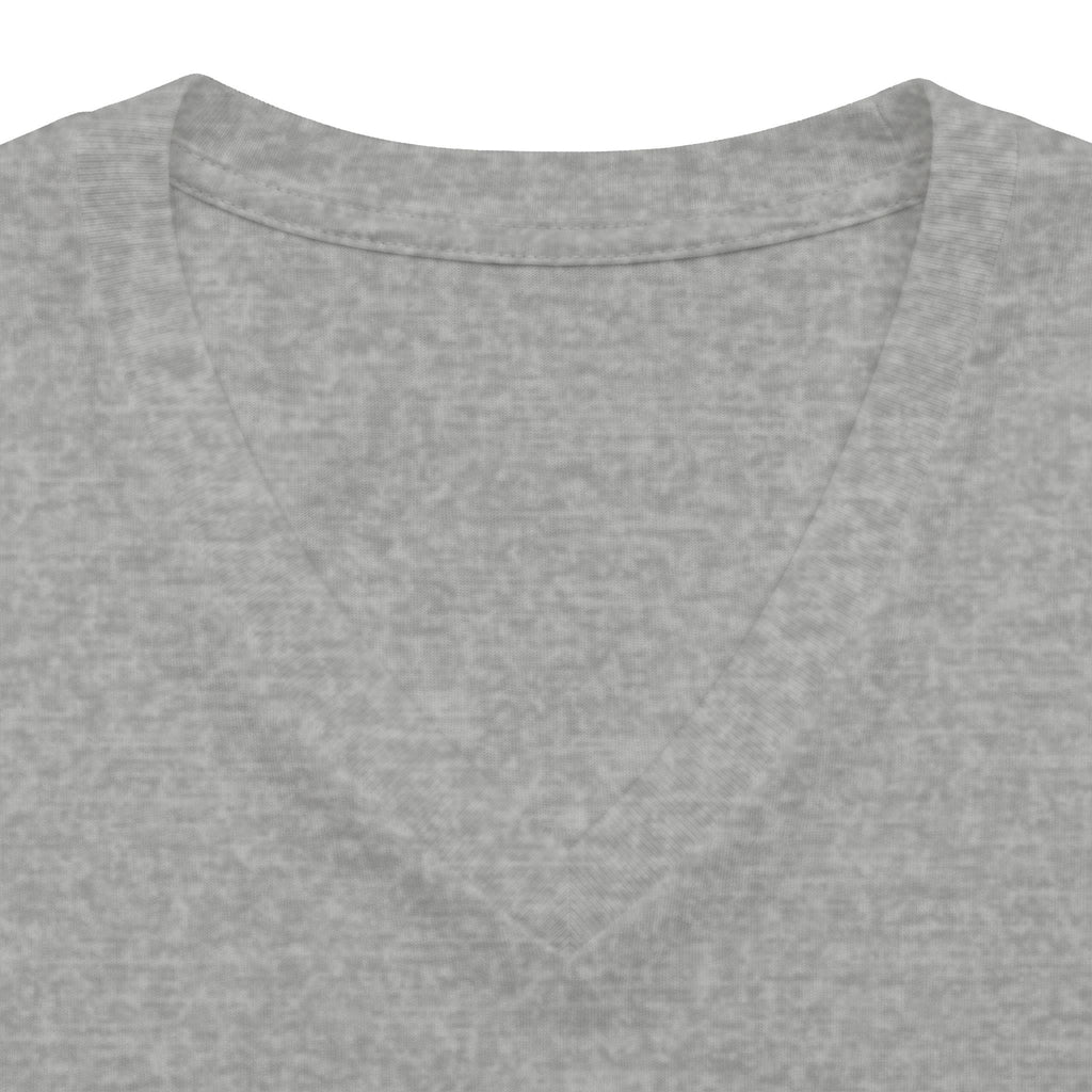 V-Neck Jersey Tee — Classic White Short Sleeve T-Shirt
