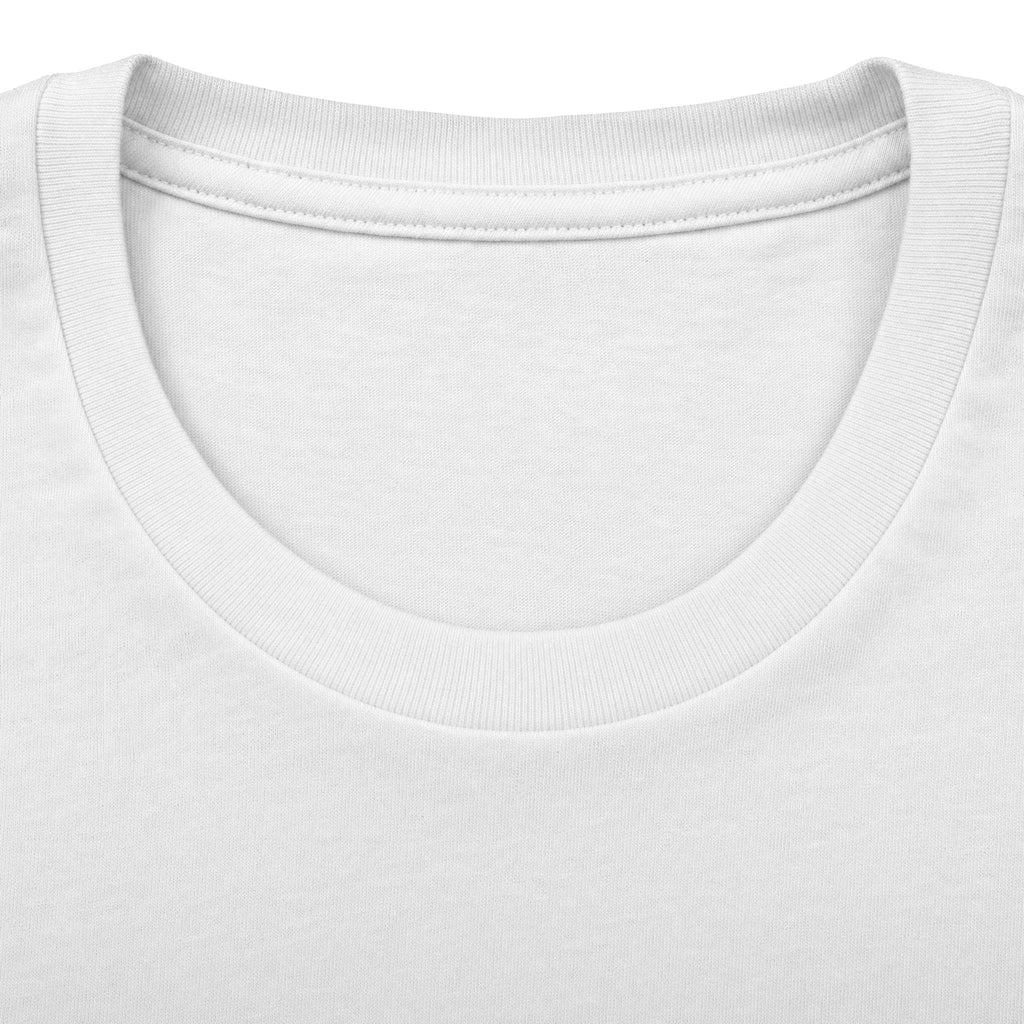 Blank White Tee — Unisex Cotton Crew Shirt