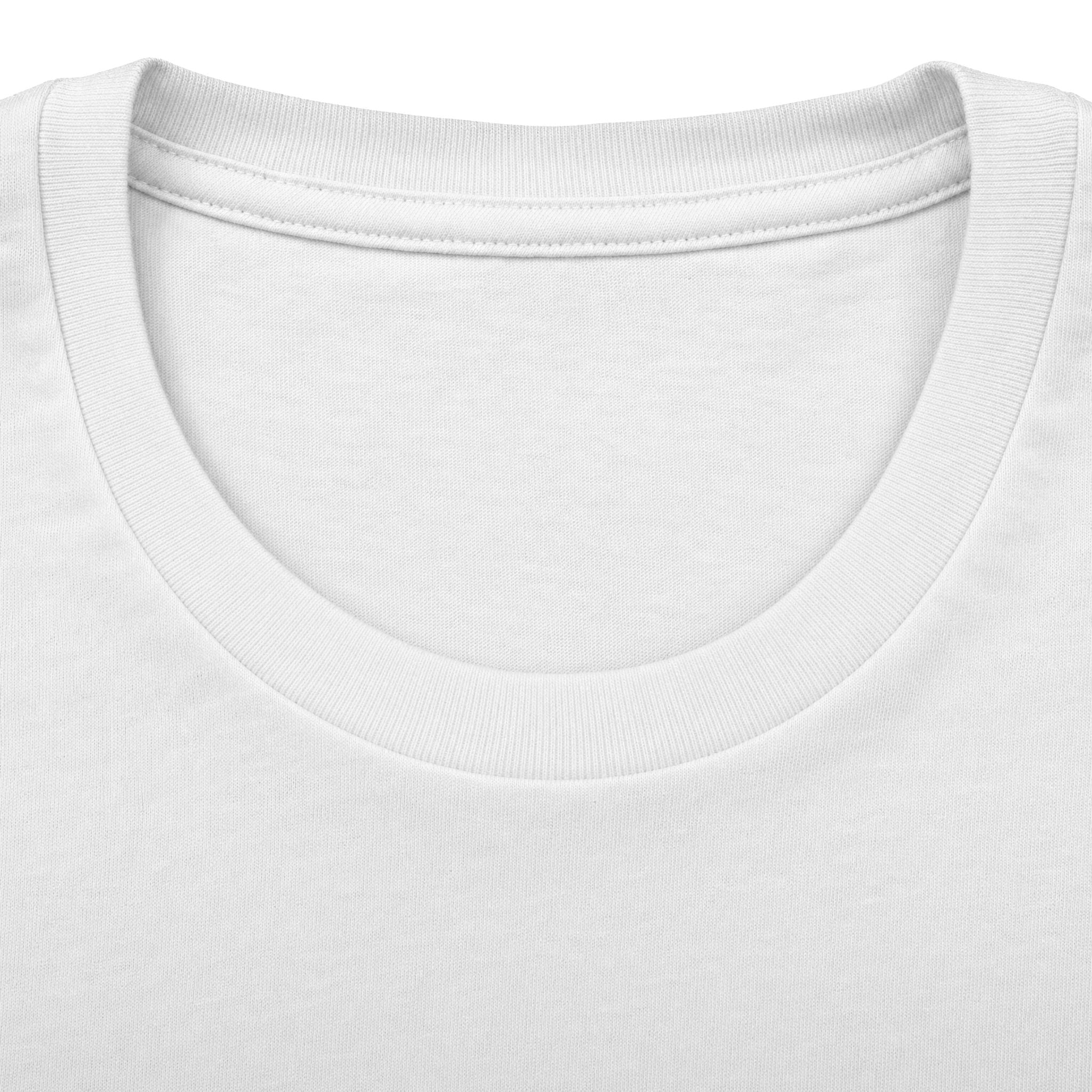 Blank White Tee — Unisex Cotton Crew Shirt
