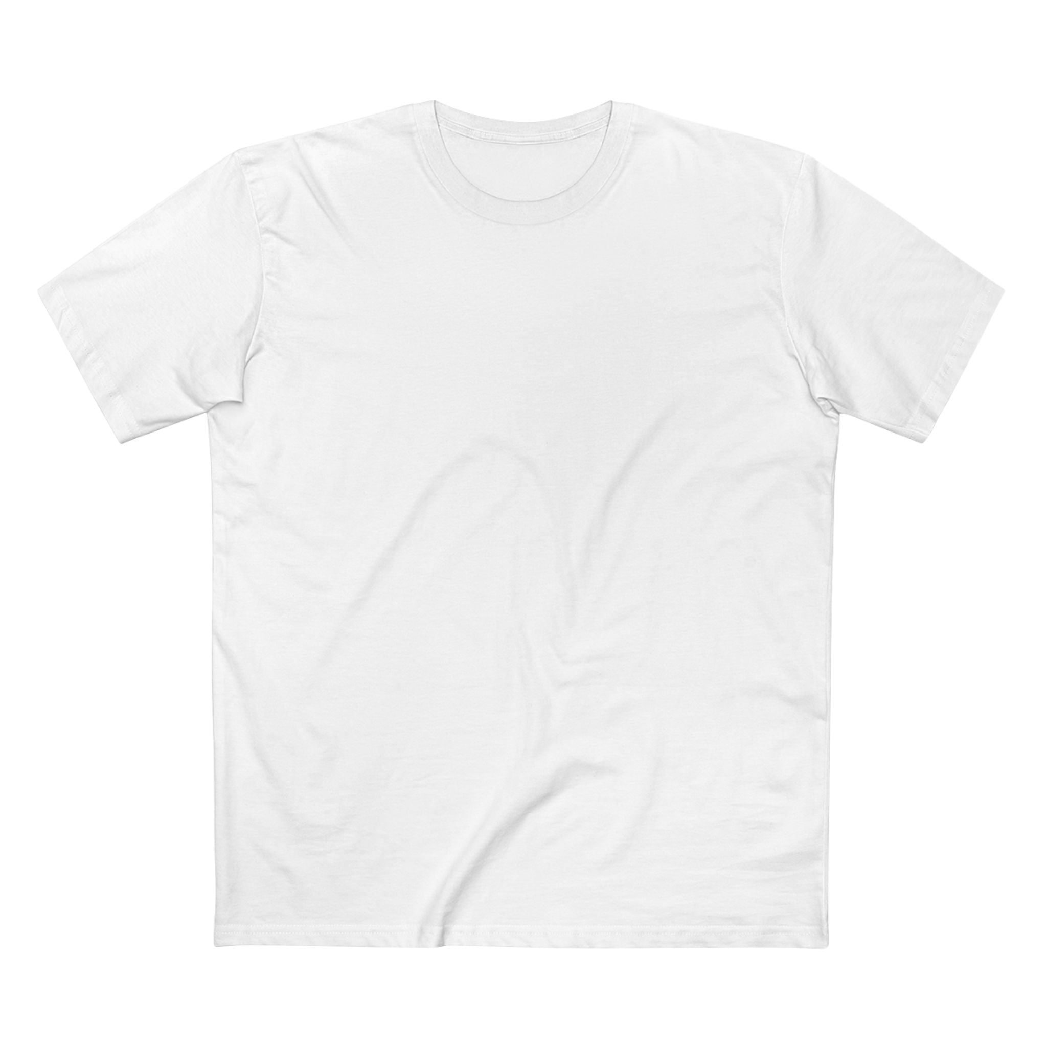 Classic White Tee — Adult Staple Crewneck T-Shirt