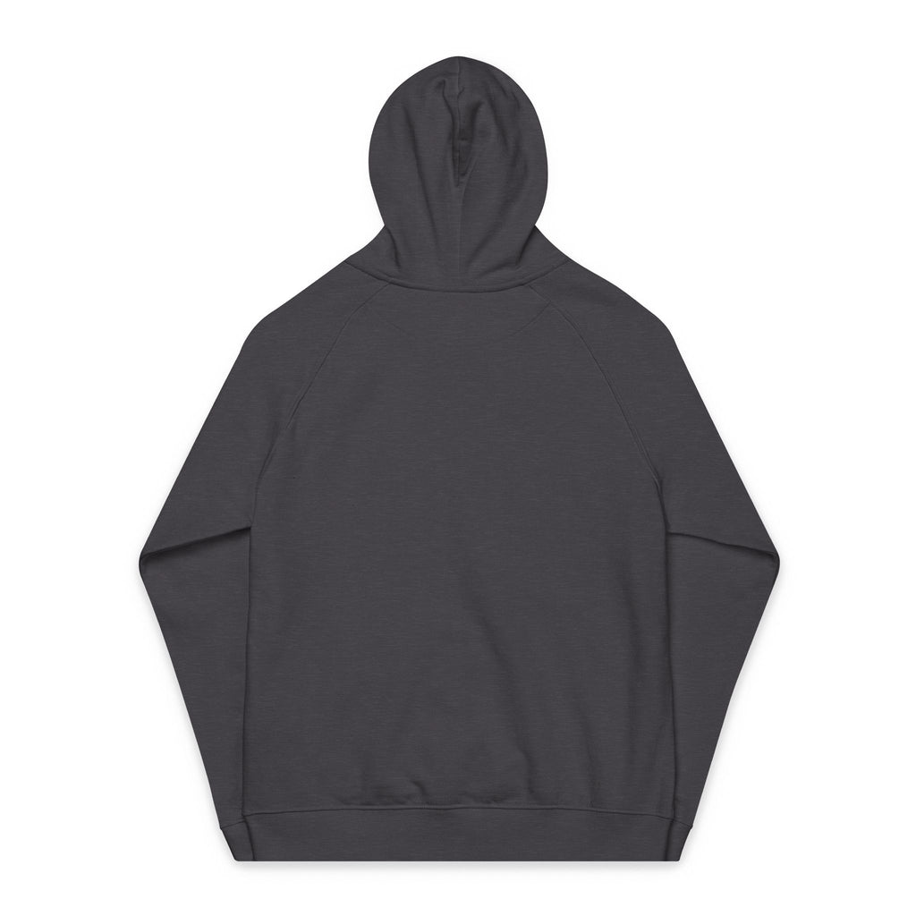 Eco Raglan Hoodie — Embroidered Sustainable Pullover