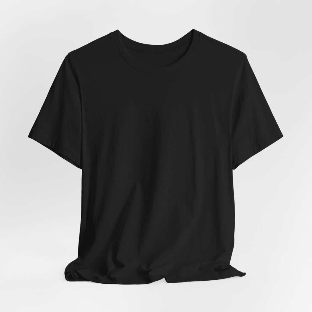 White Short Sleeve Tee — Minimal Classic Crewneck T-Shirt