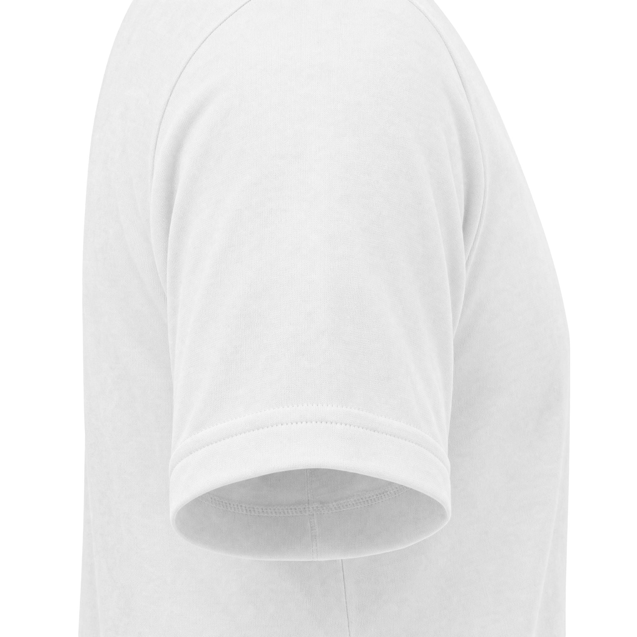 Blank White Tee — Unisex Cotton Crew Shirt