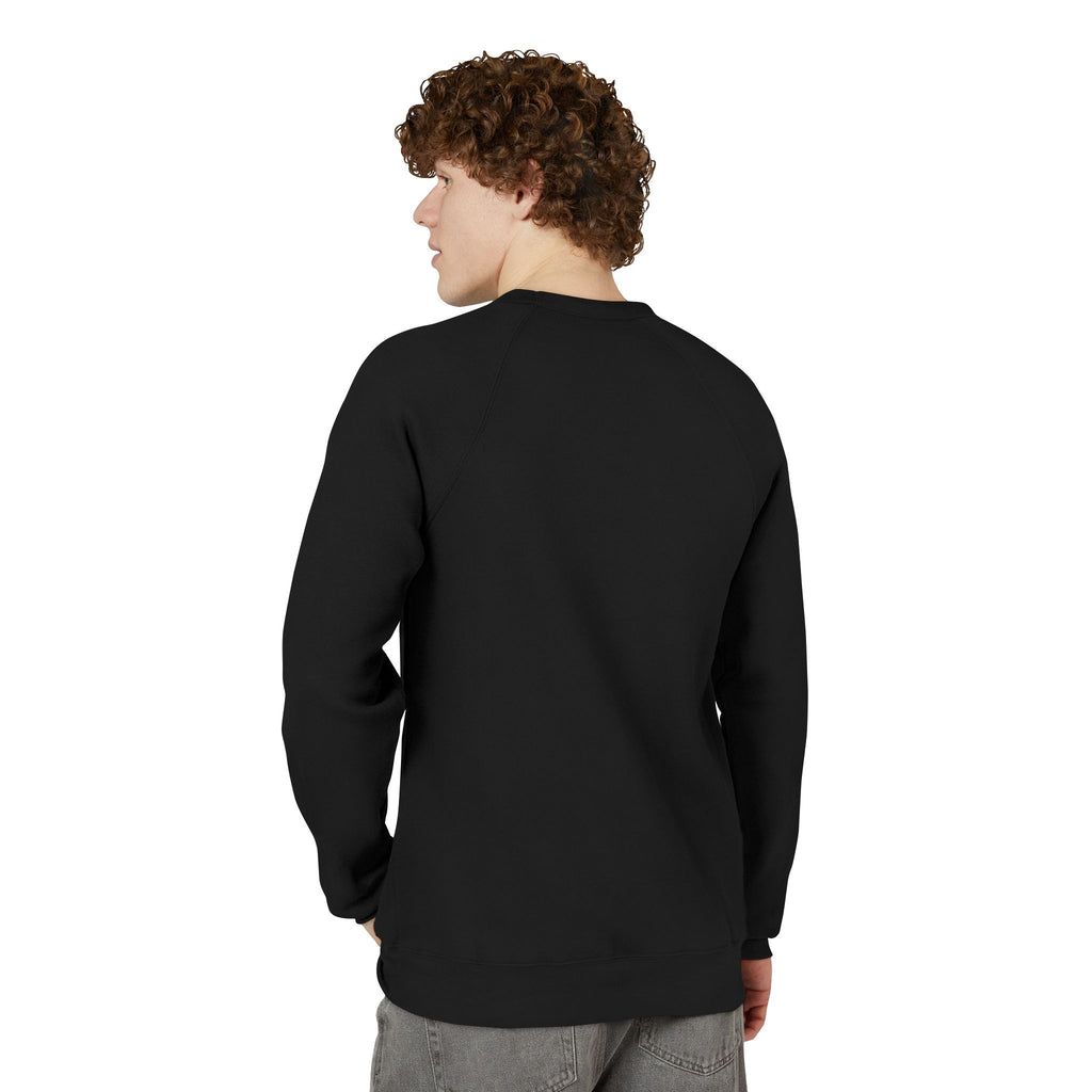 Classic Black Raglan Sweatshirt
