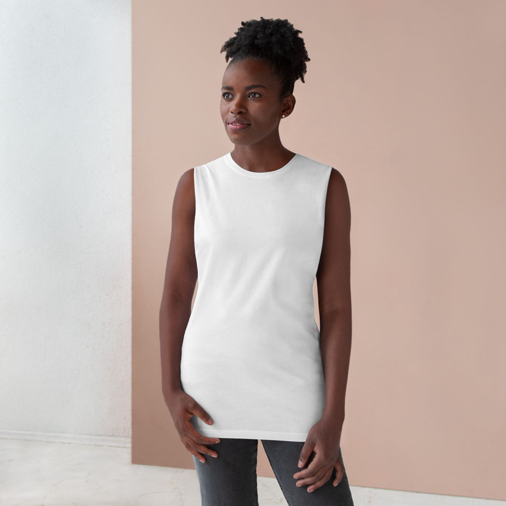Barnard Tank Top — Classic Sleeveless White Tank