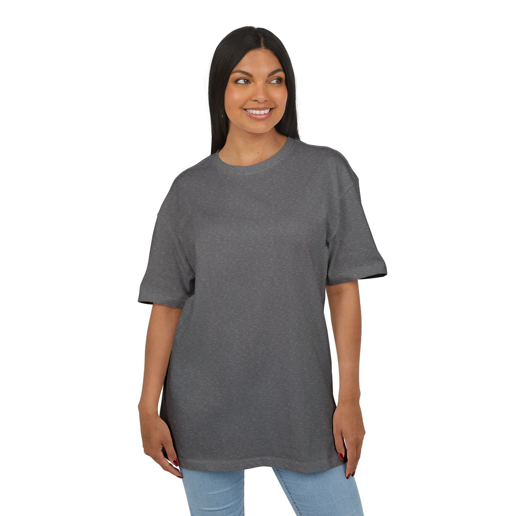 Oversized White Tee — Minimal Blank Heavy Cotton Oversize Shirt