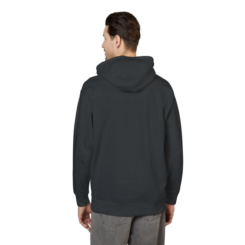 White Fleece Hoodie – Minimal Classic Pullover Hooded Sweatshirt
