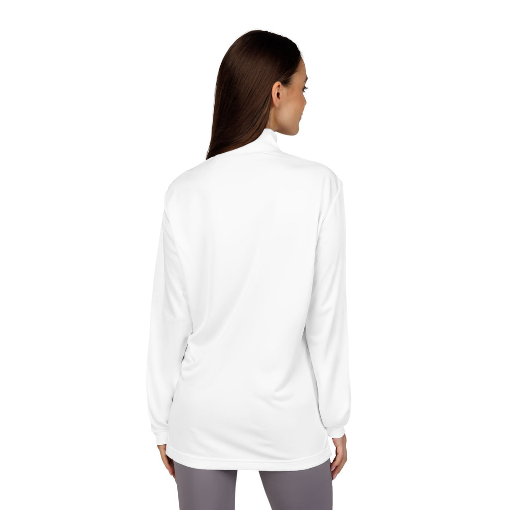 Adidas Quarter-Zip Pullover – Embroidered Performance Top