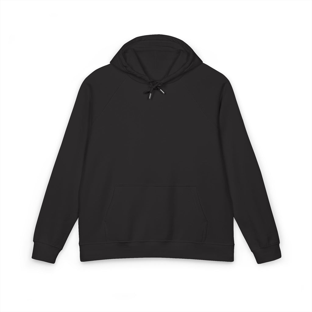 Eco Raglan Hoodie — Embroidered Sustainable Pullover