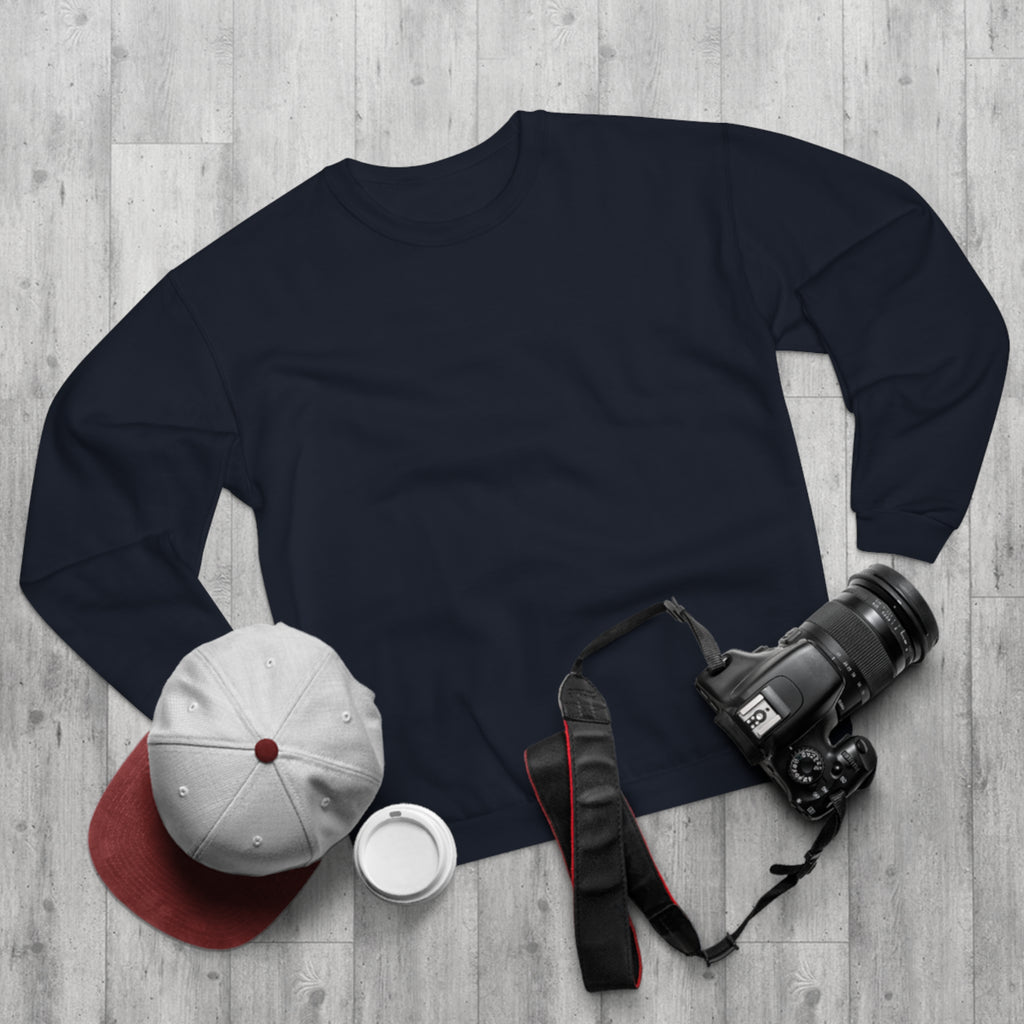 Classic White Crewneck Sweatshirt — Minimal Everyday Pullover