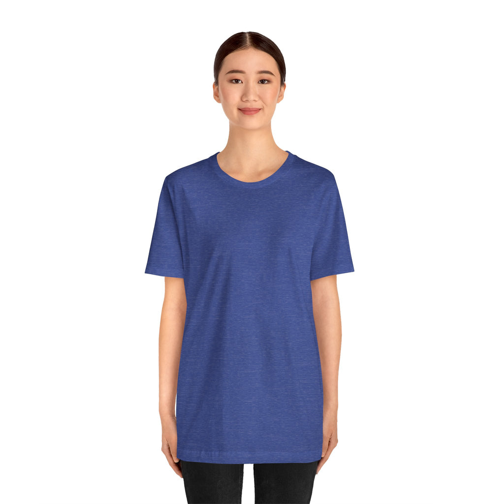 White Short Sleeve Tee — Minimal Classic Crewneck T-Shirt