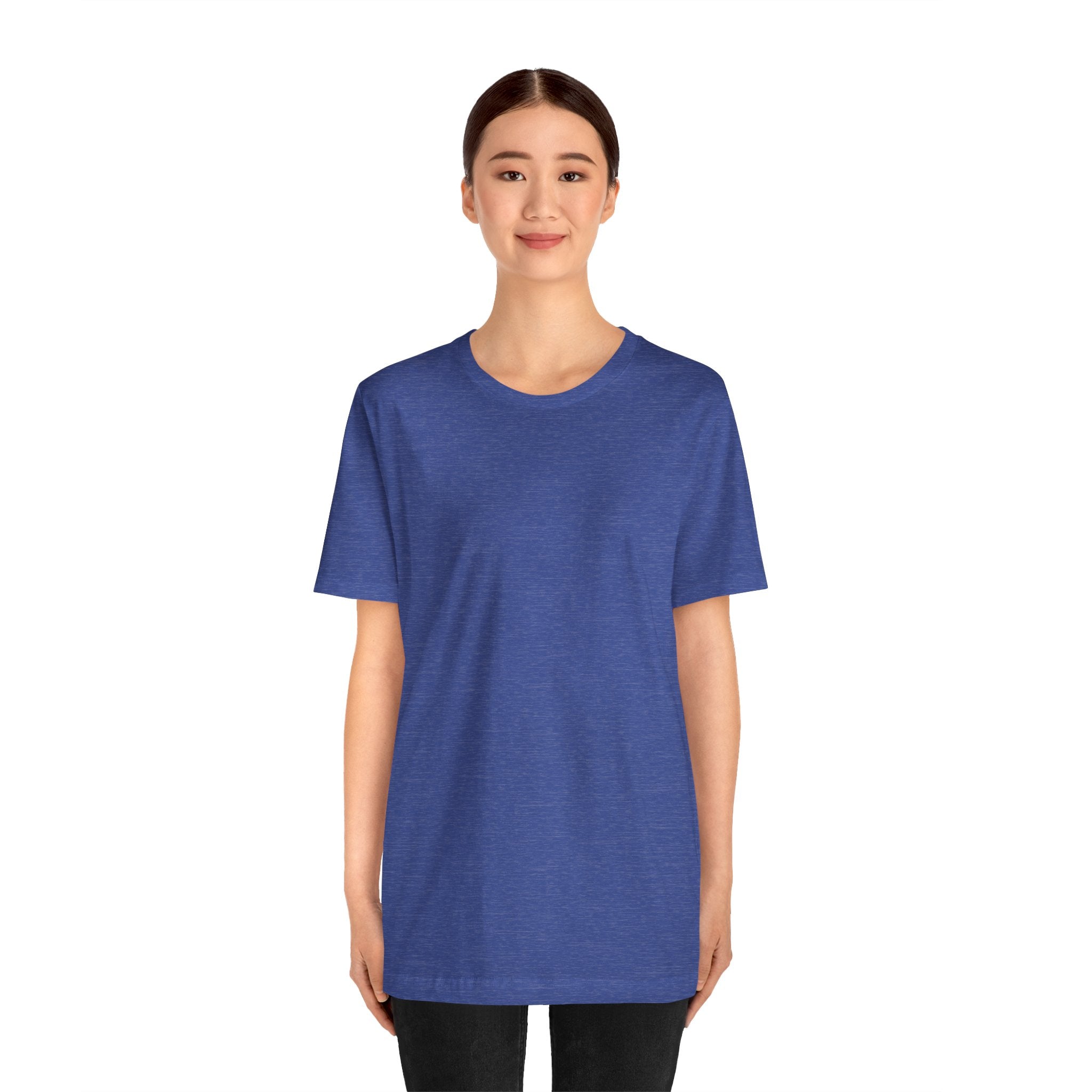 White Short Sleeve Tee — Minimal Classic Crewneck T-Shirt