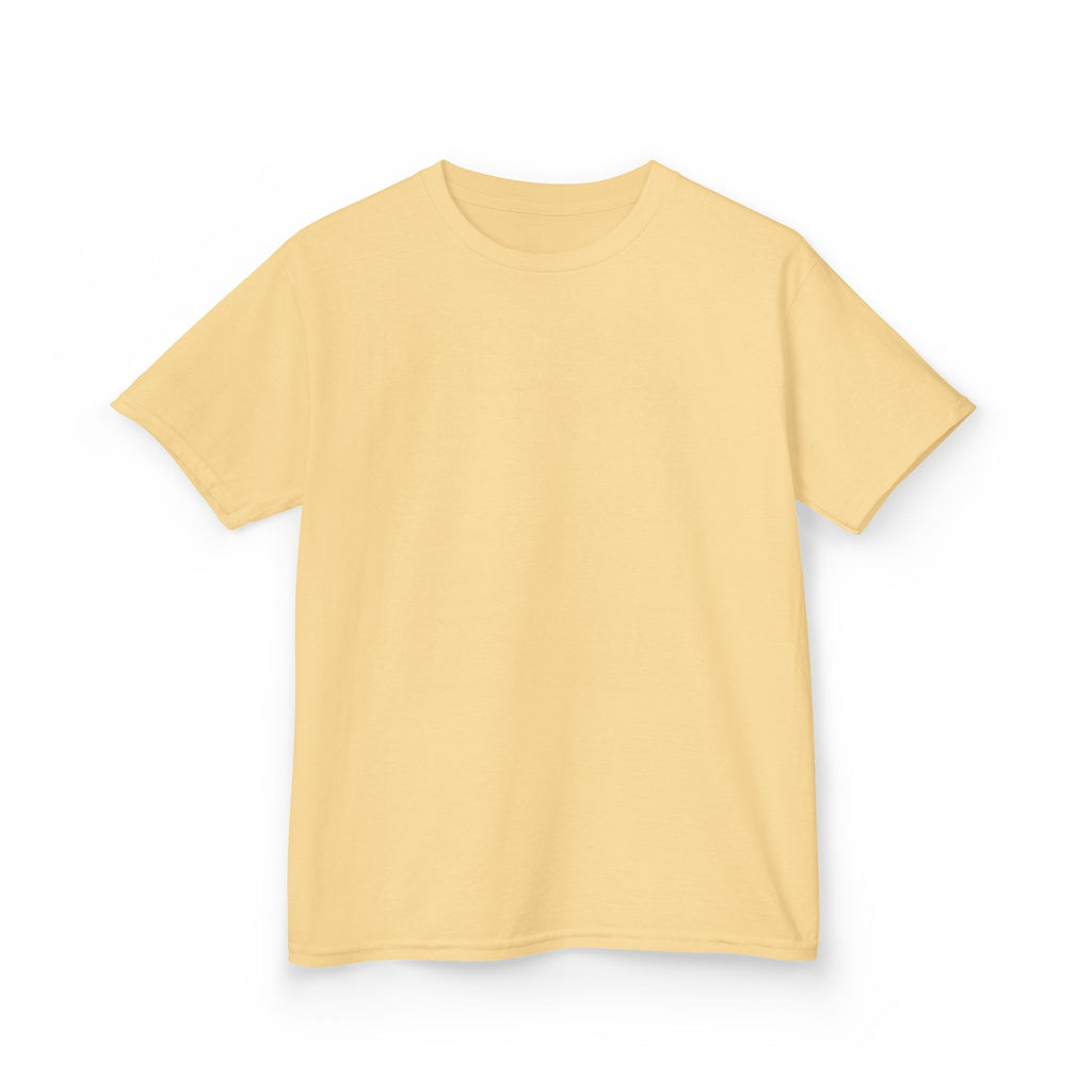 Kids T-Shirt — Plain White Heavy Cotton Tee for Boys & Girls