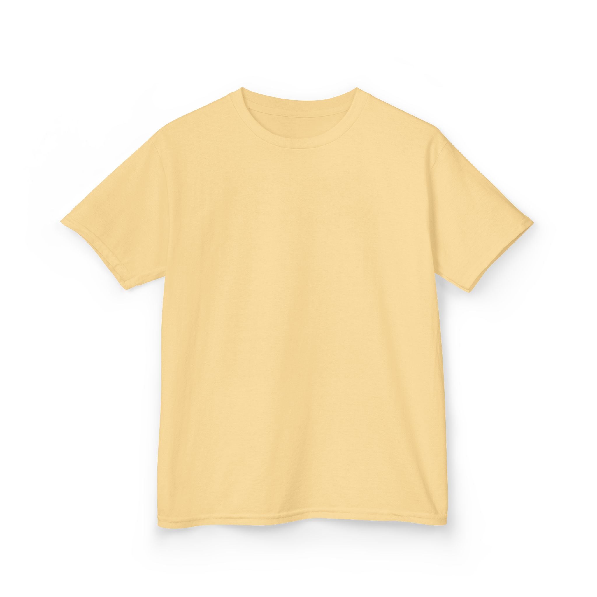 Kids T-Shirt — Plain White Heavy Cotton Tee for Boys & Girls