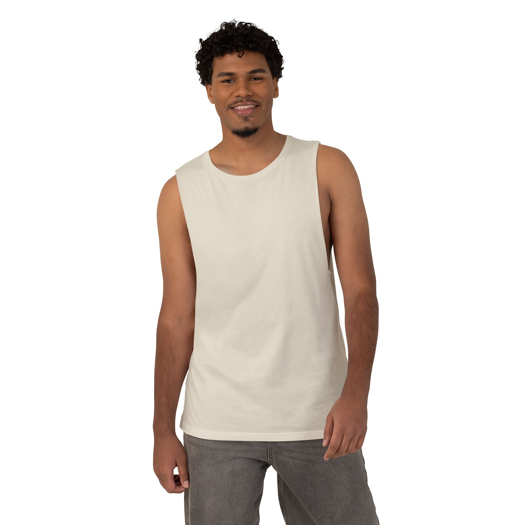 Barnard Tank Top — Classic Sleeveless White Tank