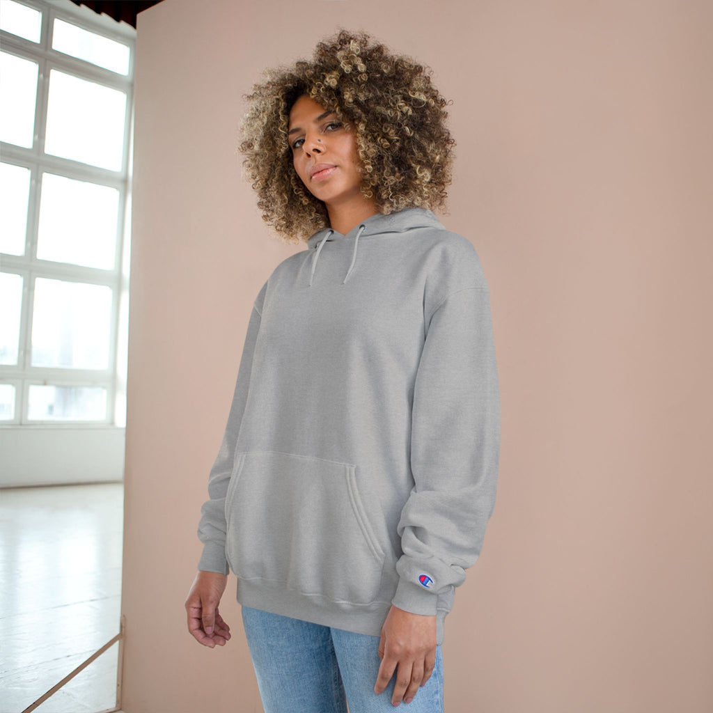Classic White Champion Hoodie — Comfortable Everyday Pullover