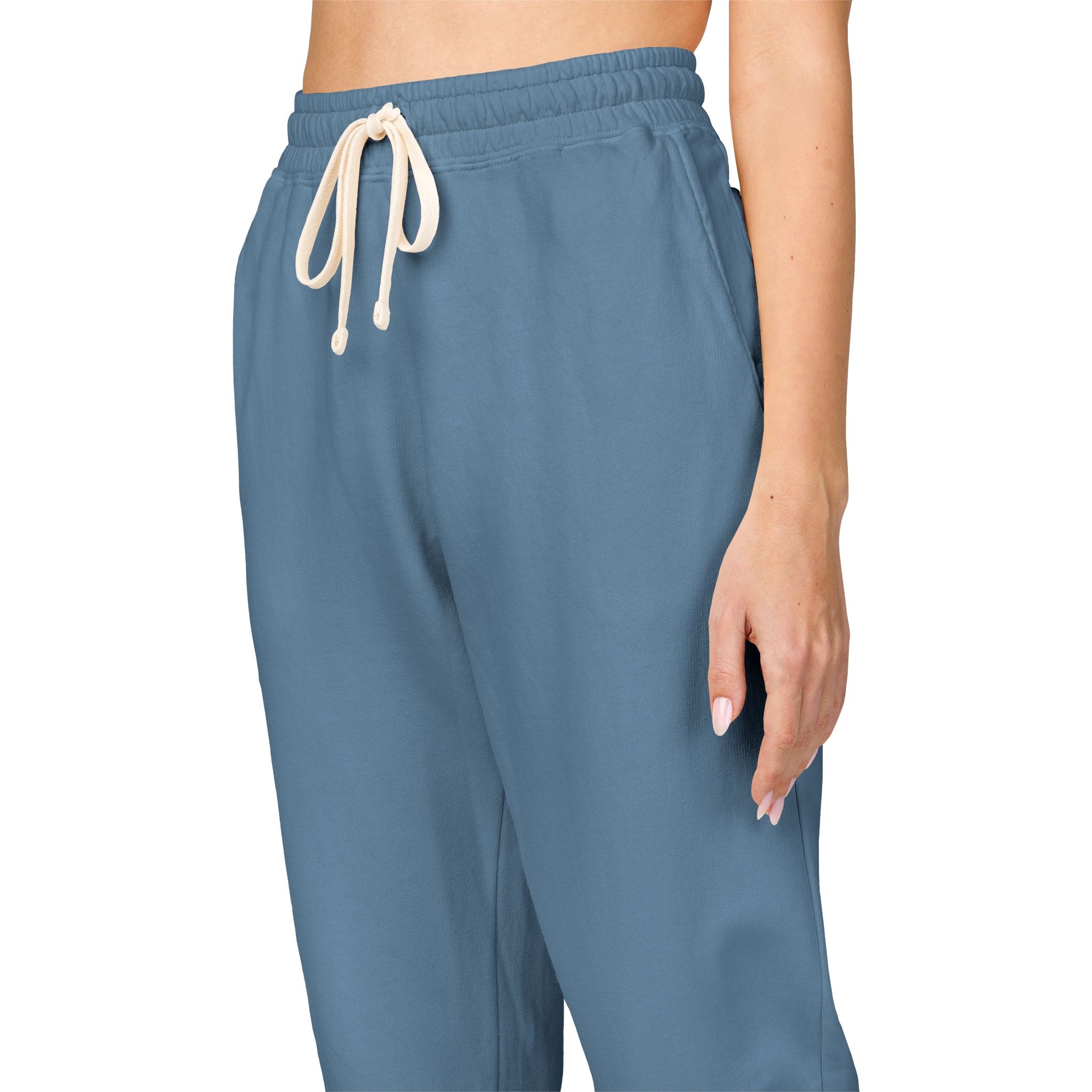 Unisex Garment-Dyed Fleece Sweatpants