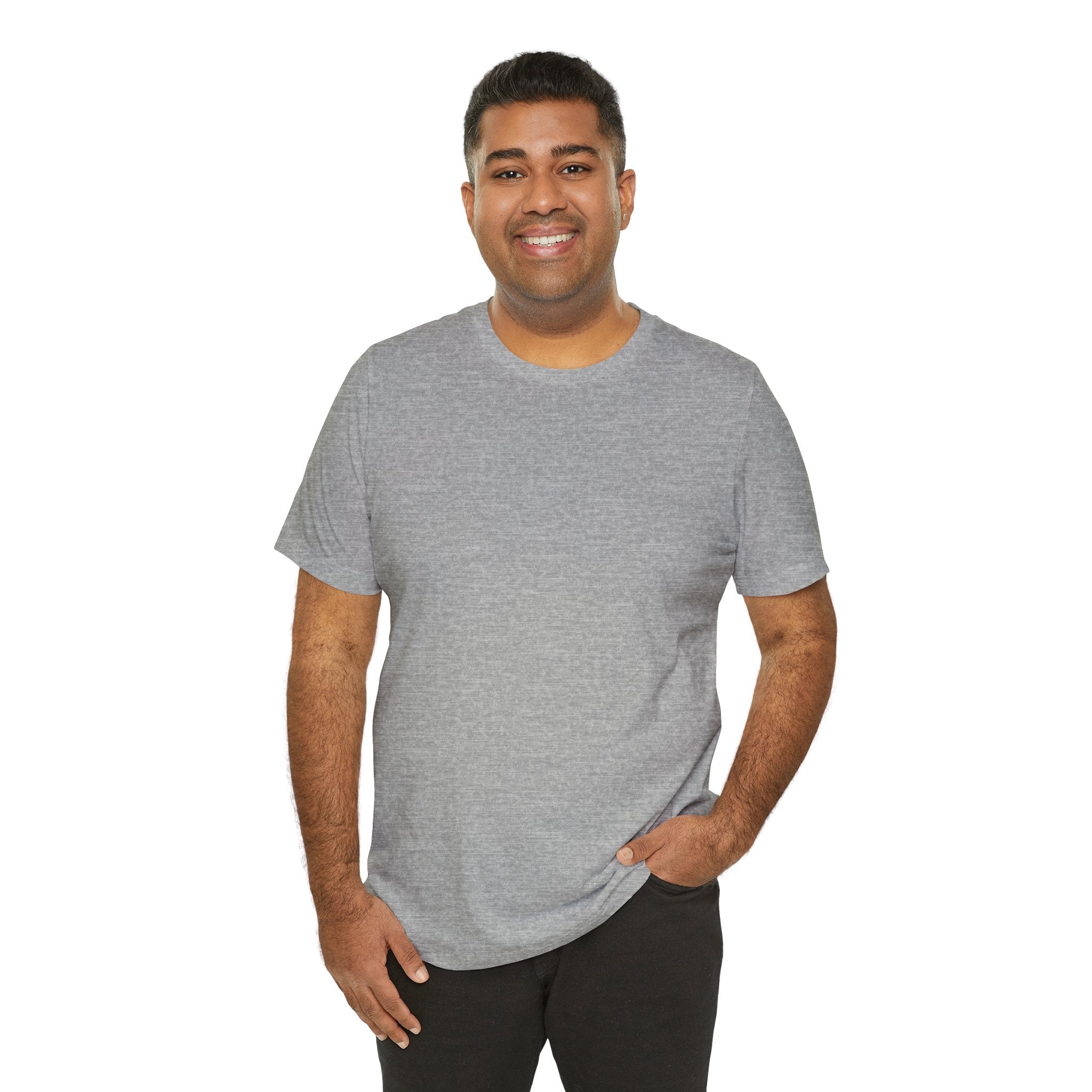 Classic White Tee — Unisex Jersey Short Sleeve T-Shirt