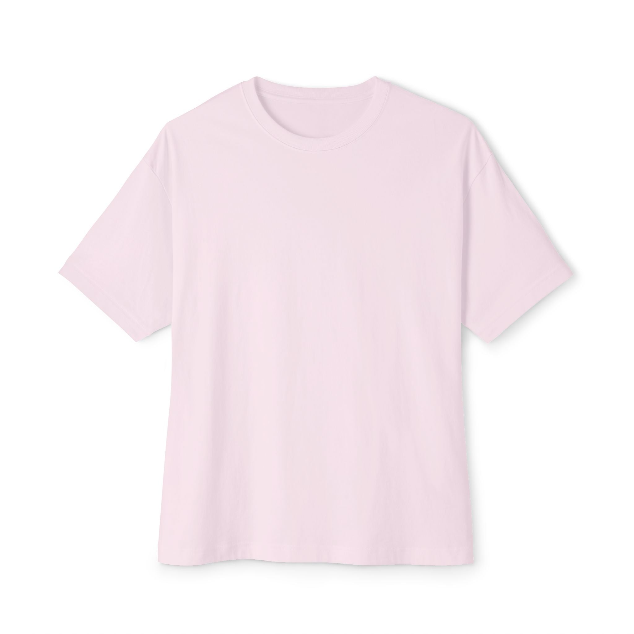 Oversized Boxy Tee — Minimal White Crewneck T-Shirt