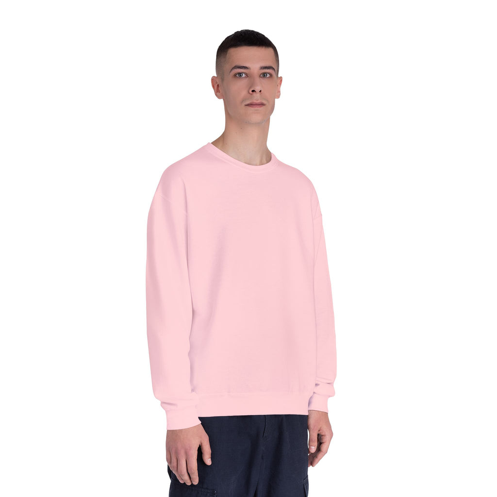 Classic White Crewneck Sweatshirt — Unisex Pullover