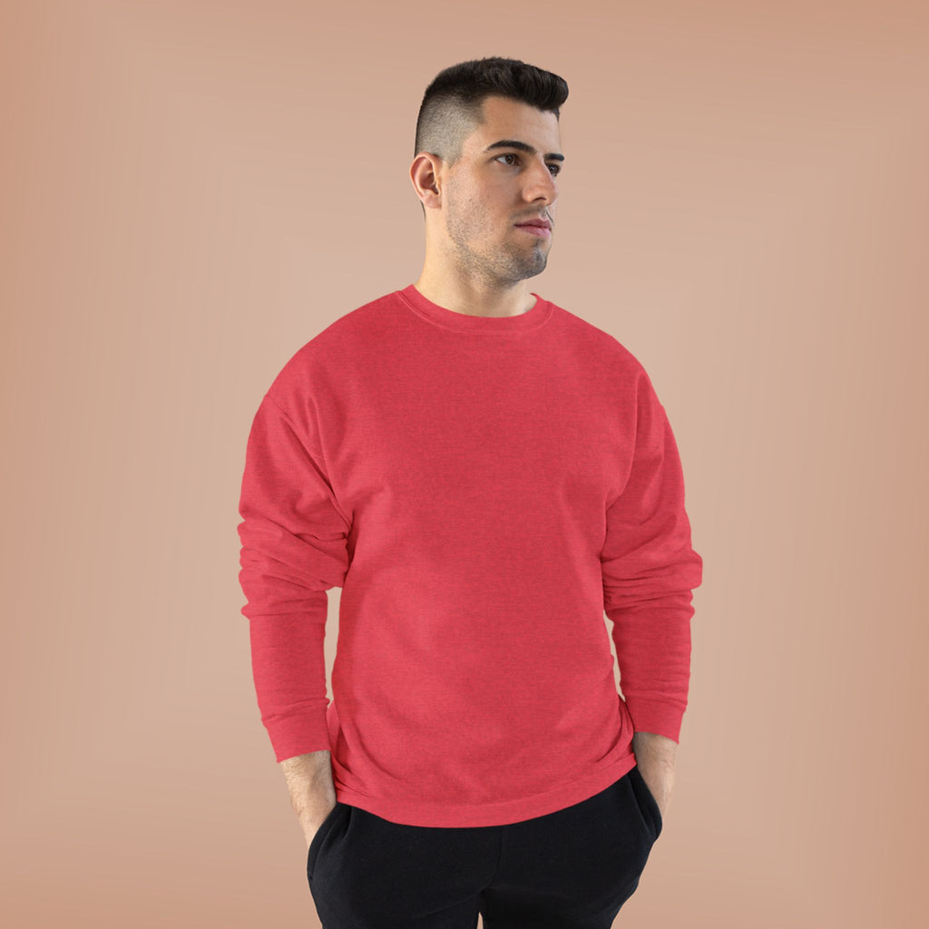 Classic White Crewneck Sweatshirt