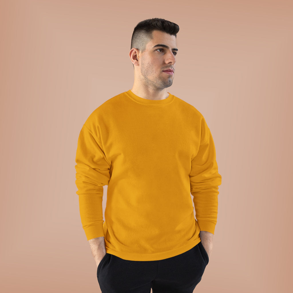 Classic White Crewneck Sweatshirt