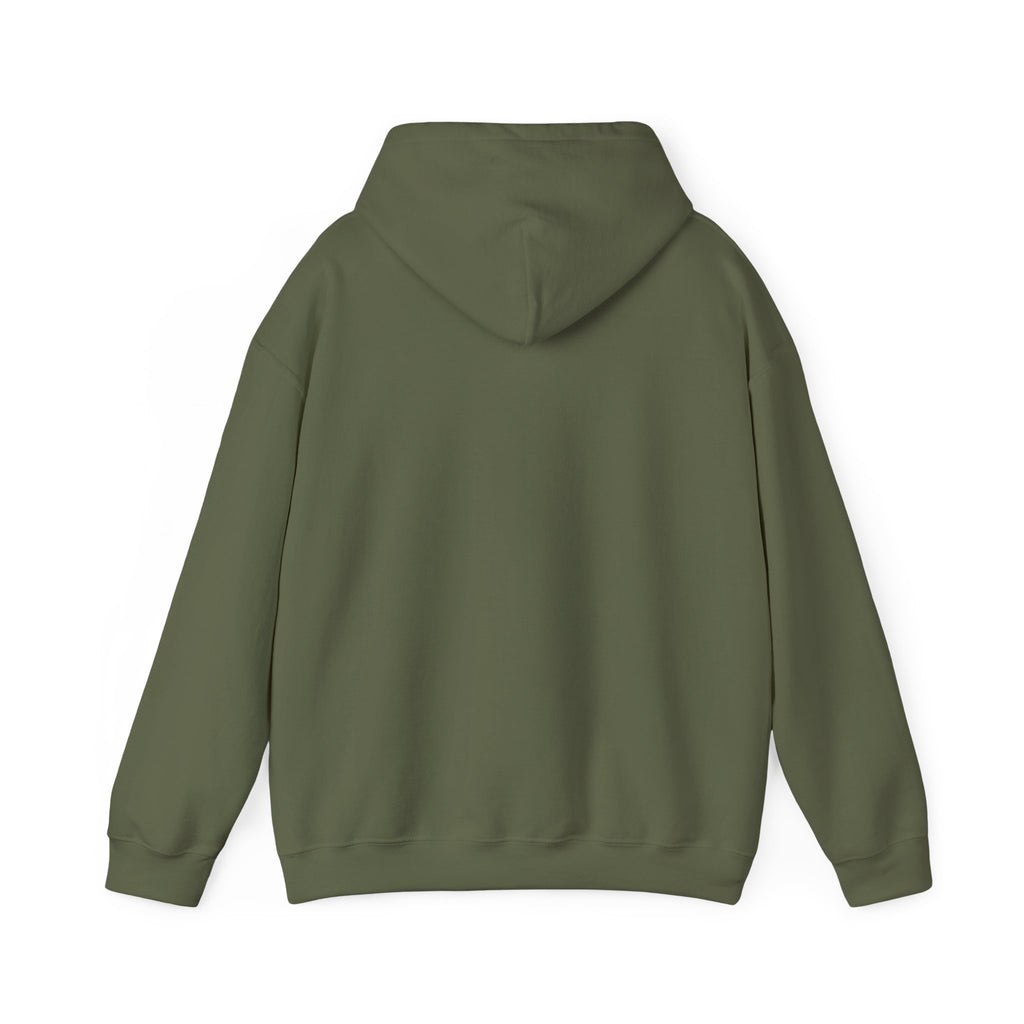 White Hoodie — Classic Unbranded Heavy Blend Hooded Sweatshirt
