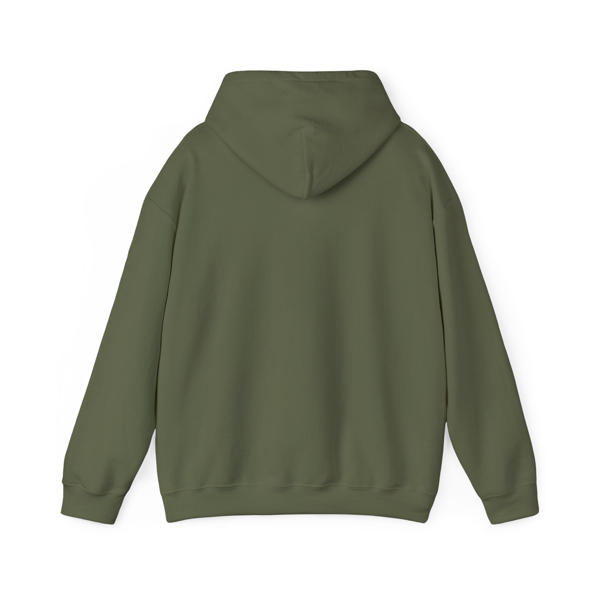 White Hoodie — Classic Unbranded Heavy Blend Hooded Sweatshirt