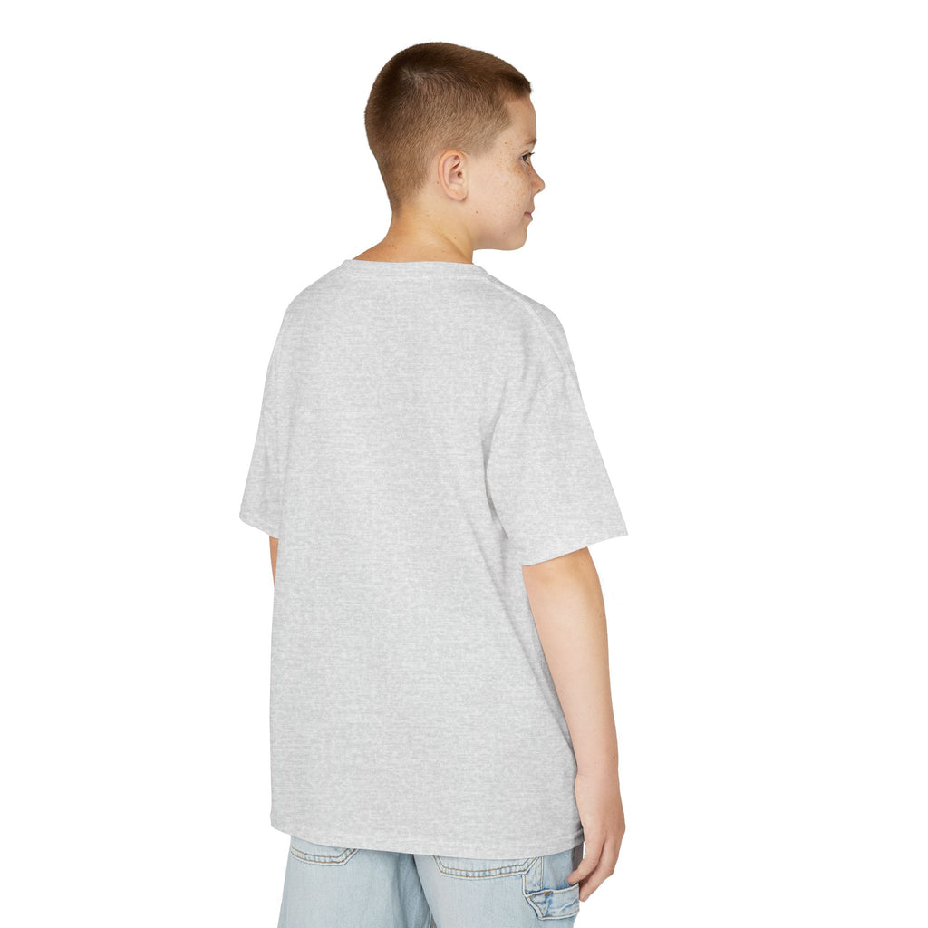 Kids T-Shirt — Plain White Heavy Cotton Tee for Boys & Girls