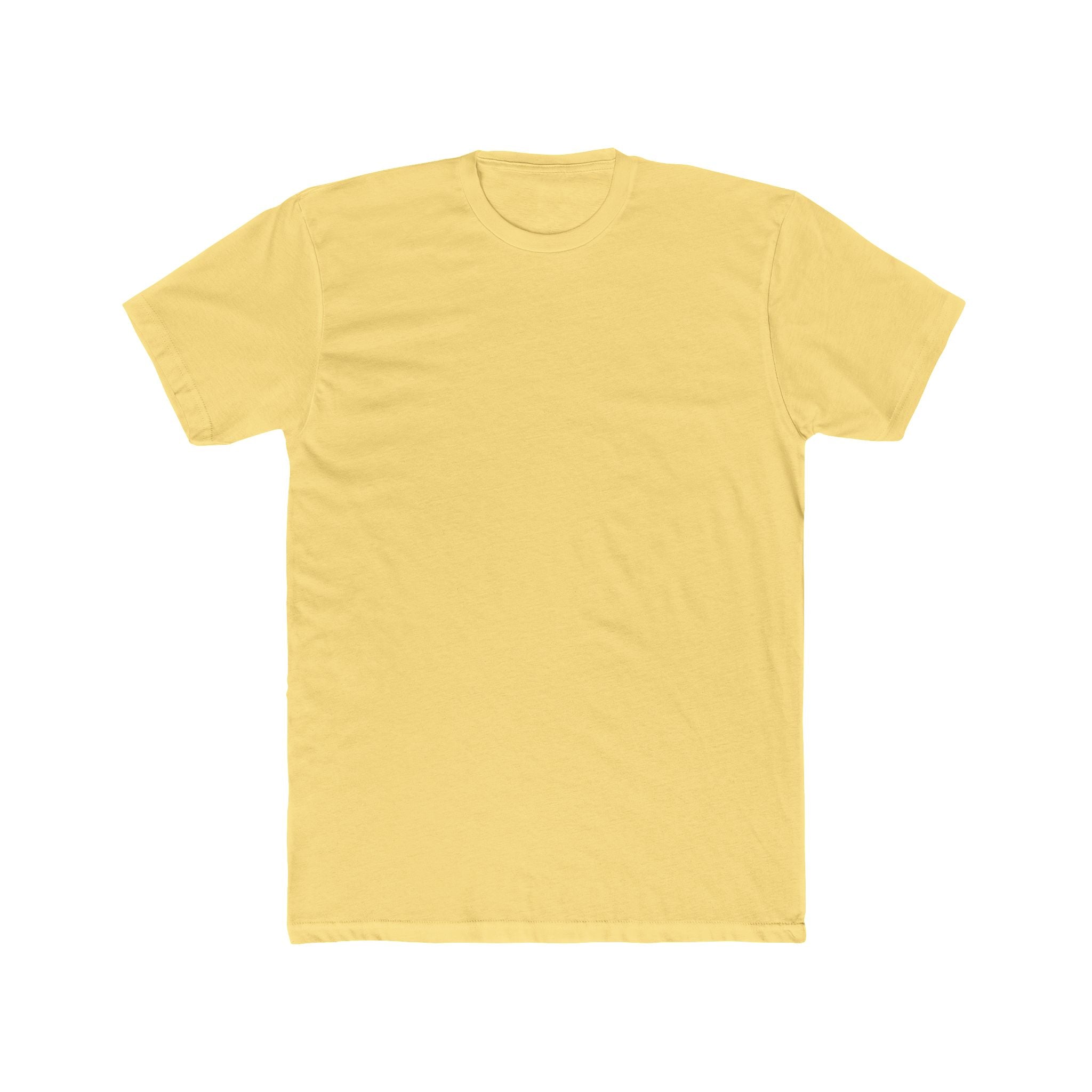Blank White Tee — Unisex Cotton Crew Shirt