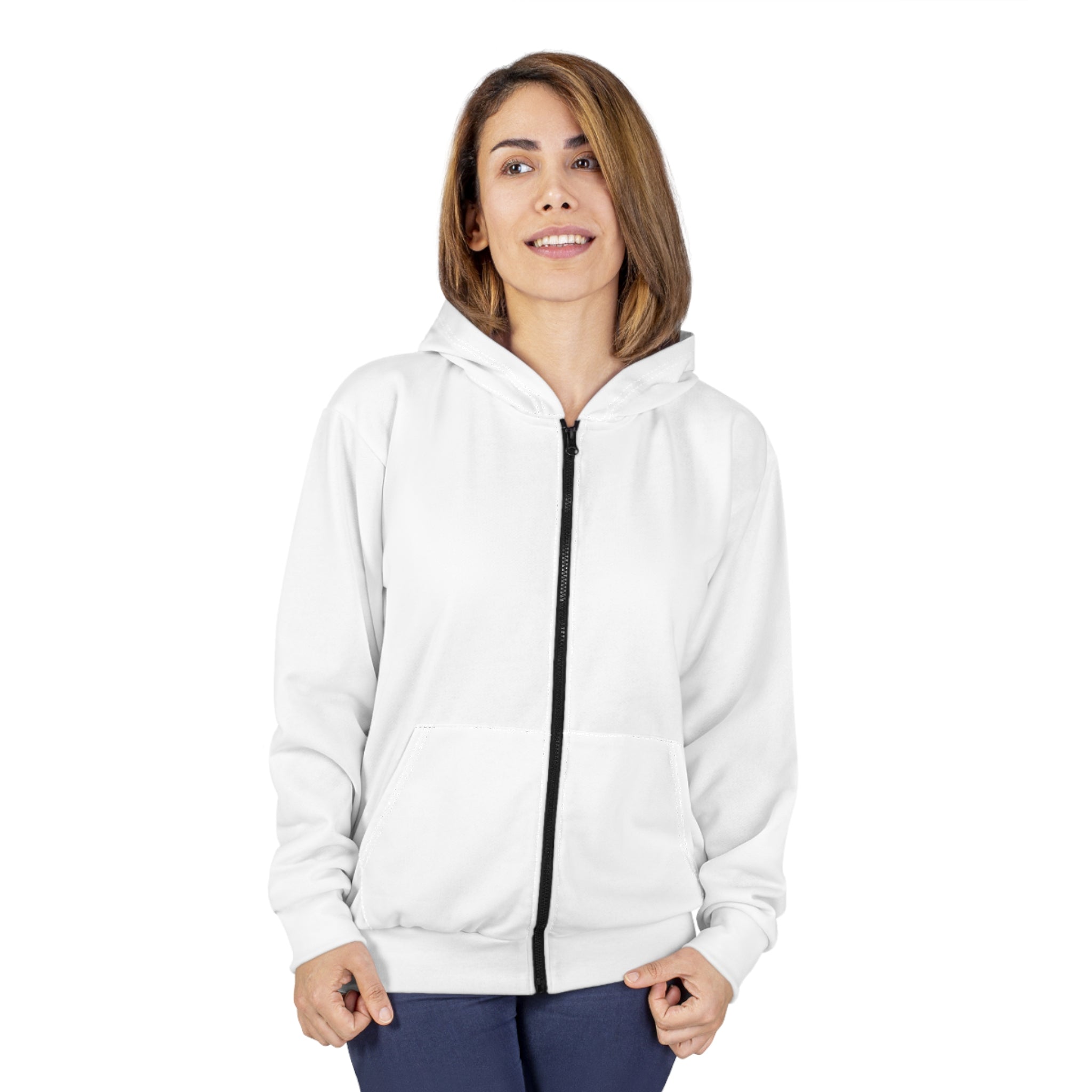 Zip Hoodie — Classic Unisex Full-Zip Hooded Jacket