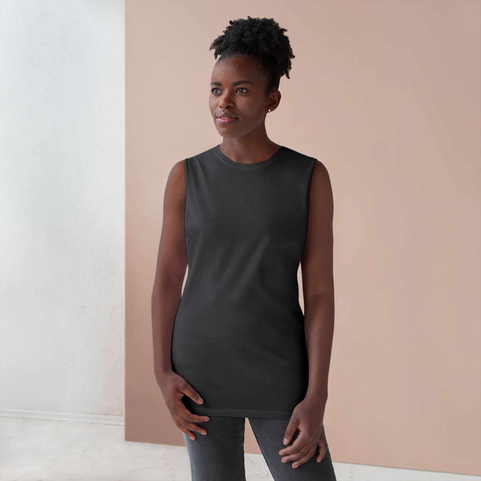Barnard Tank Top — Classic Sleeveless White Tank