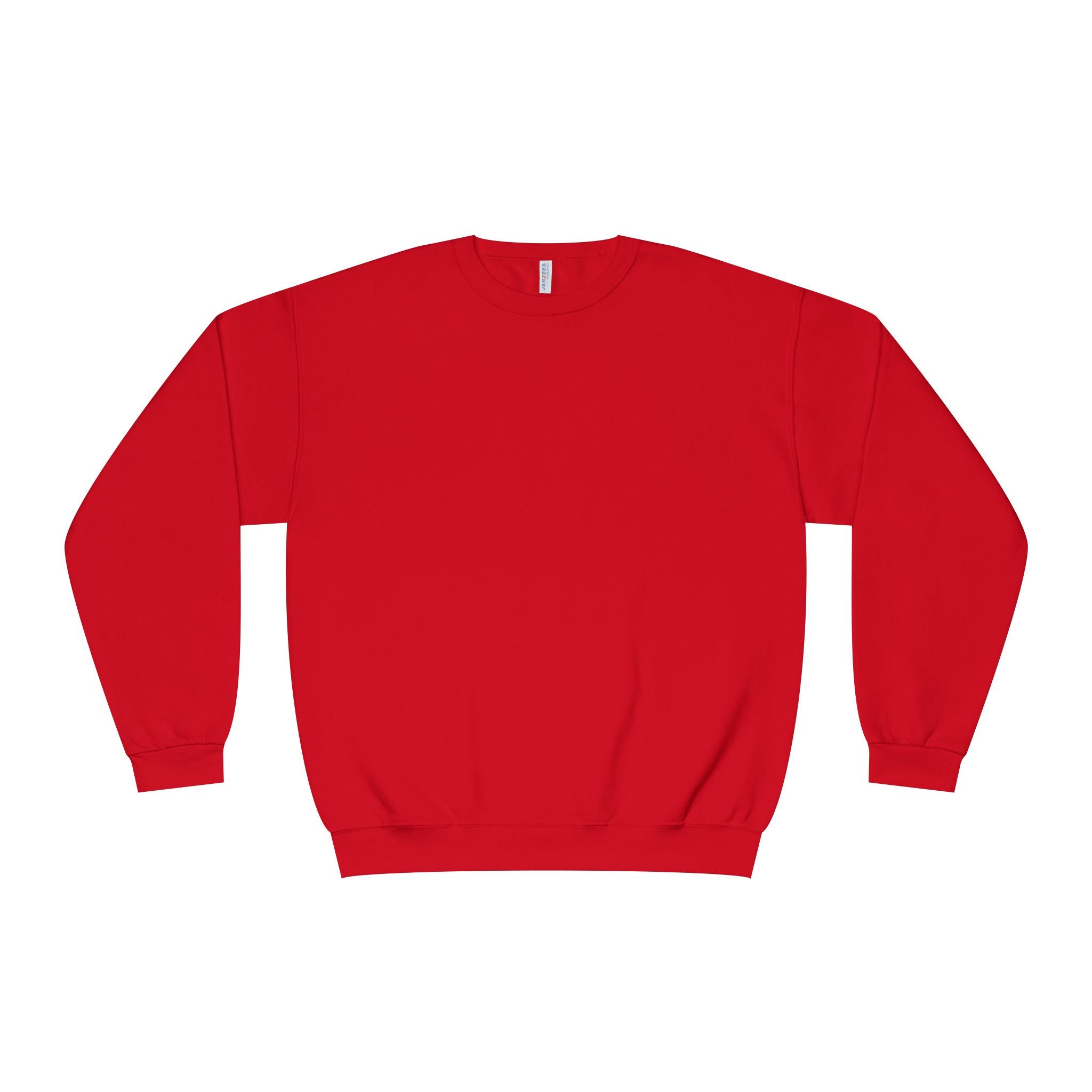 Classic White Crewneck Sweatshirt — Unisex Pullover